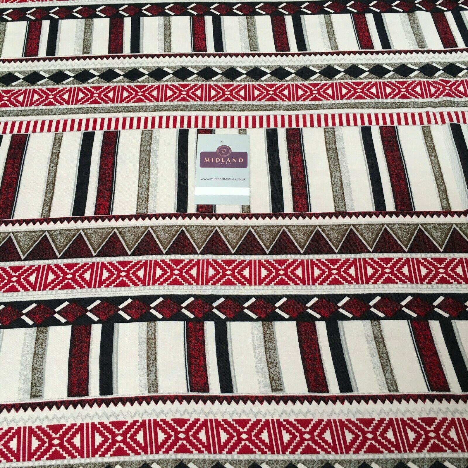 Cream & Navy Georgette crepe Linen effect dress Fabric 150cm wide MK1095-29