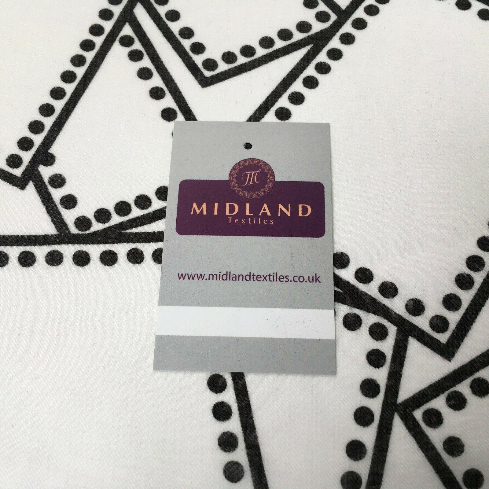 Ivory and Black Georgette crepe Linen effect dress Fabric 150cm wide MK1095-18