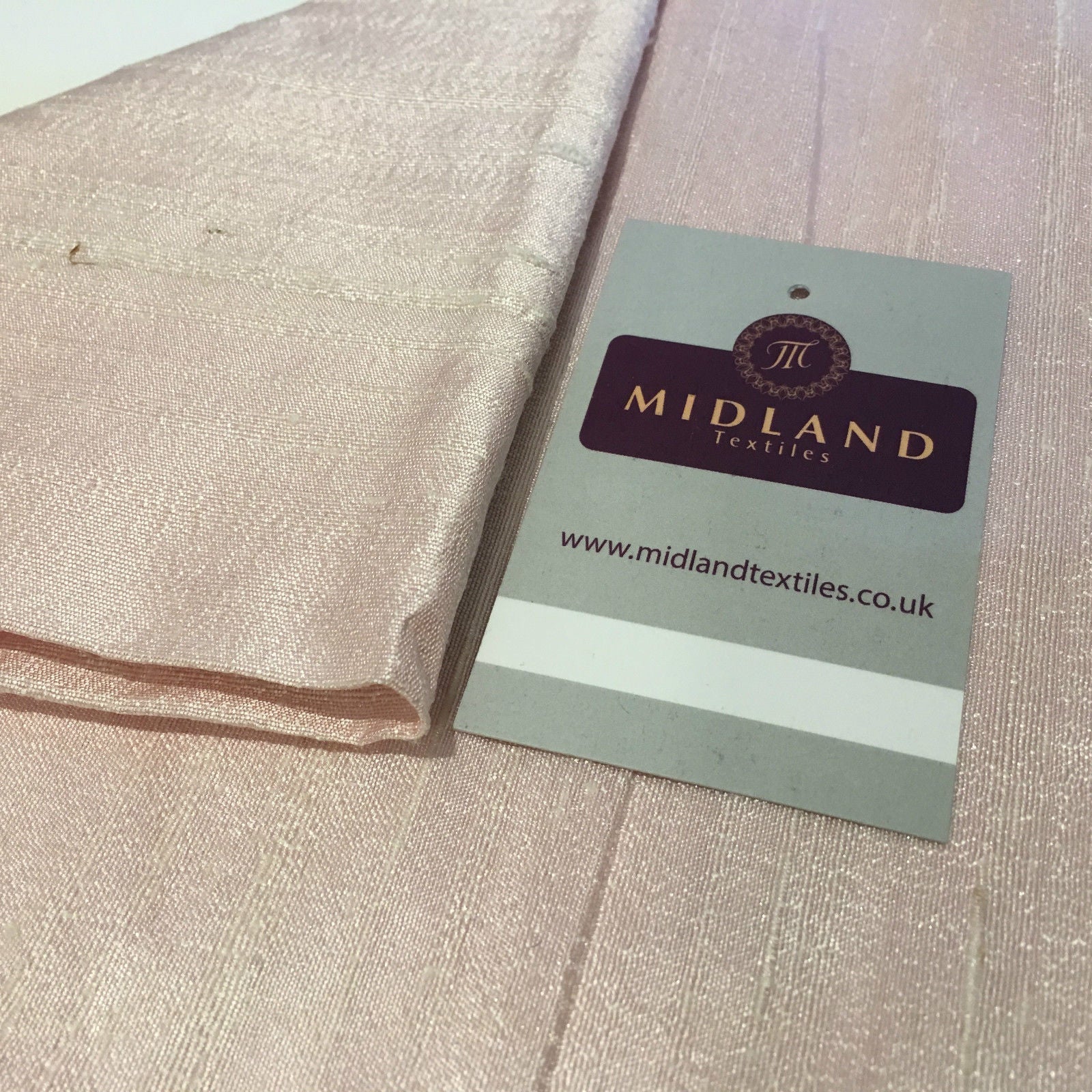 Pure 100% Silk Handloom Dupion Fabric 44" Wide Sold By Half Metre M685 61-97