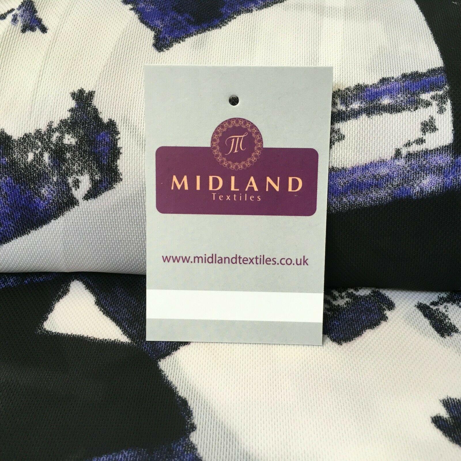 Purple Abstract soft Georgette twist voile Dress Fabric 147cm MK1185-11