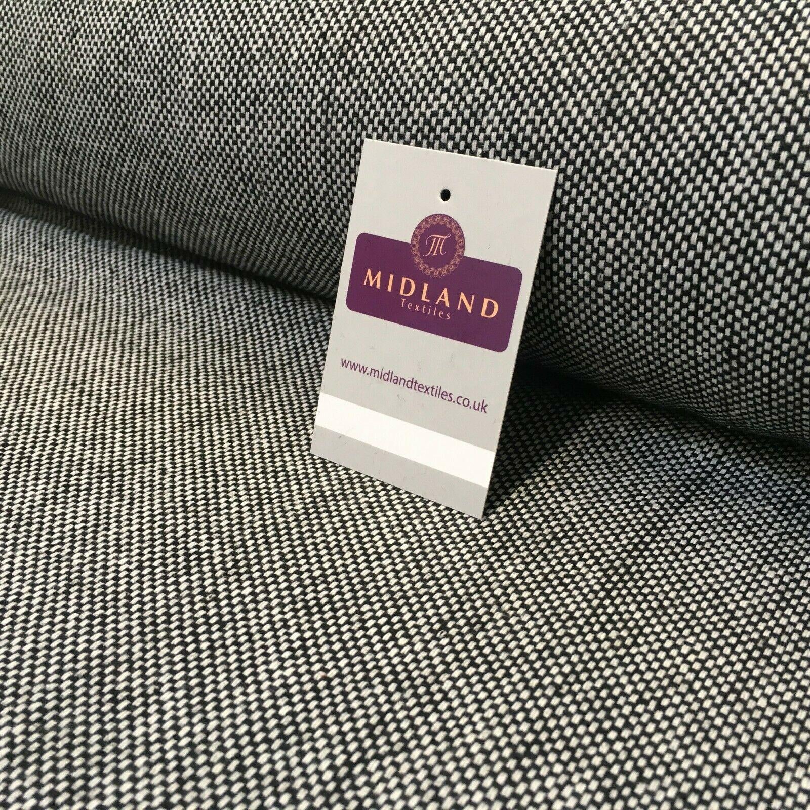 Grey wool blend Melton Coating Poly Boucle Fabric 147 cm MK1194-3 Mtex