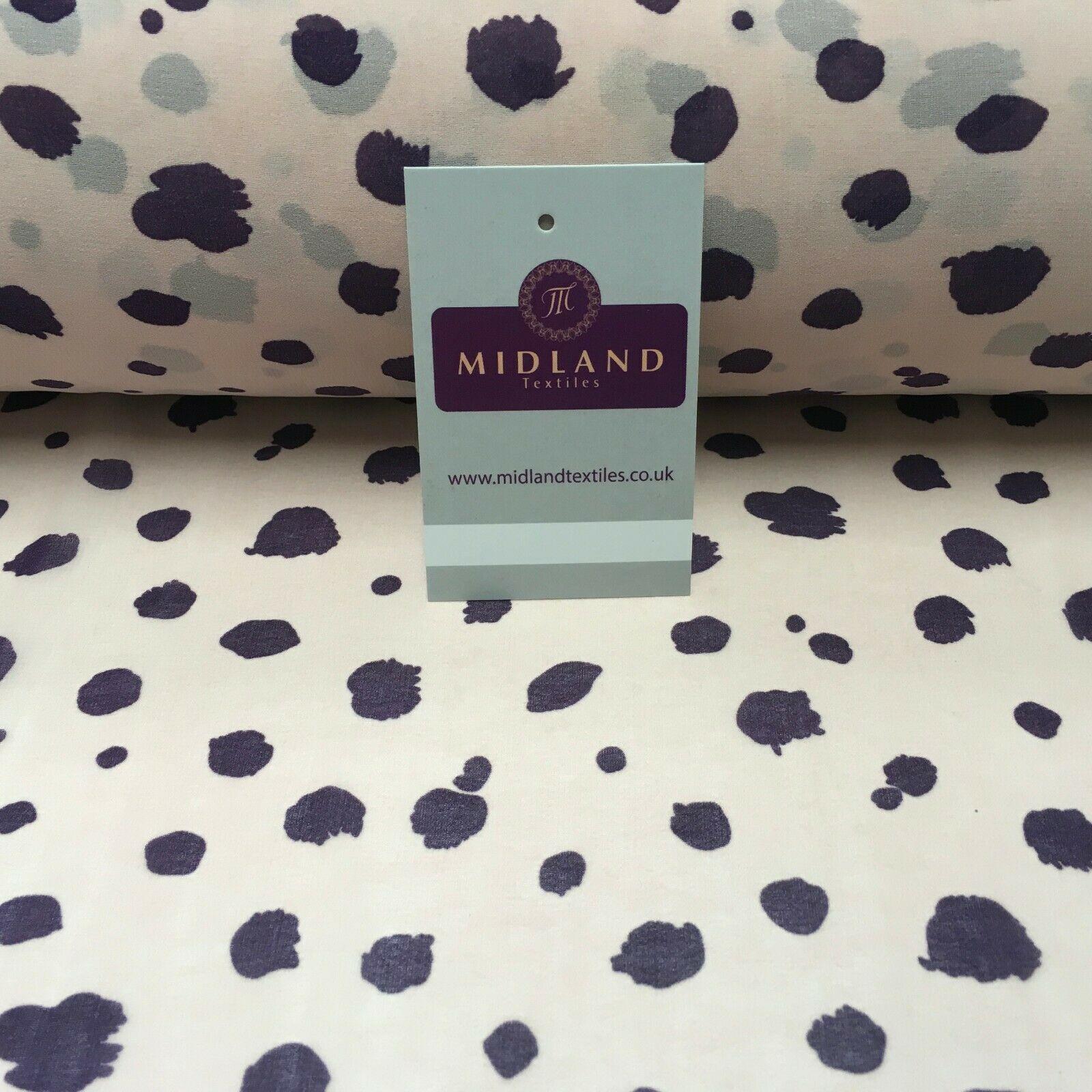 Pink Peach Printed Crepe chiffon Dress Fabric 150 cm Wide MK1190-12 Mtex