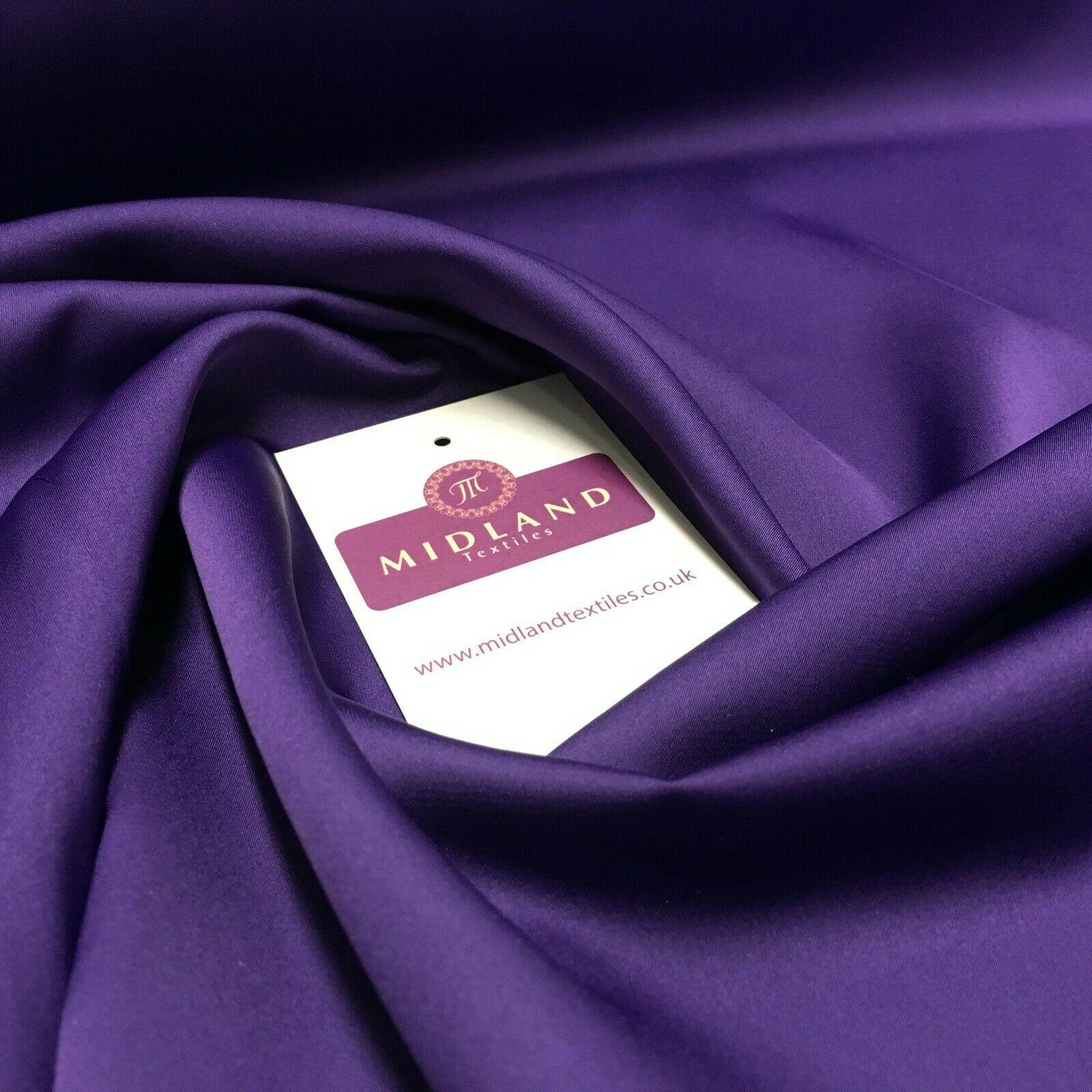 Matt flowy Milano Sateen Satin Dress Fabric 150cm M1205 Mtex