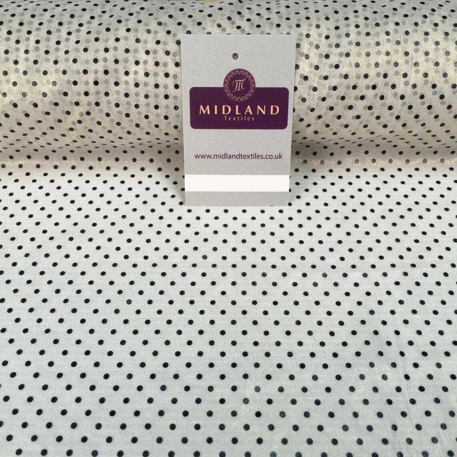 Ivory 2mm Gold Shimmer Foil Polka dot Fabric 150 cm M145-80 Mtex