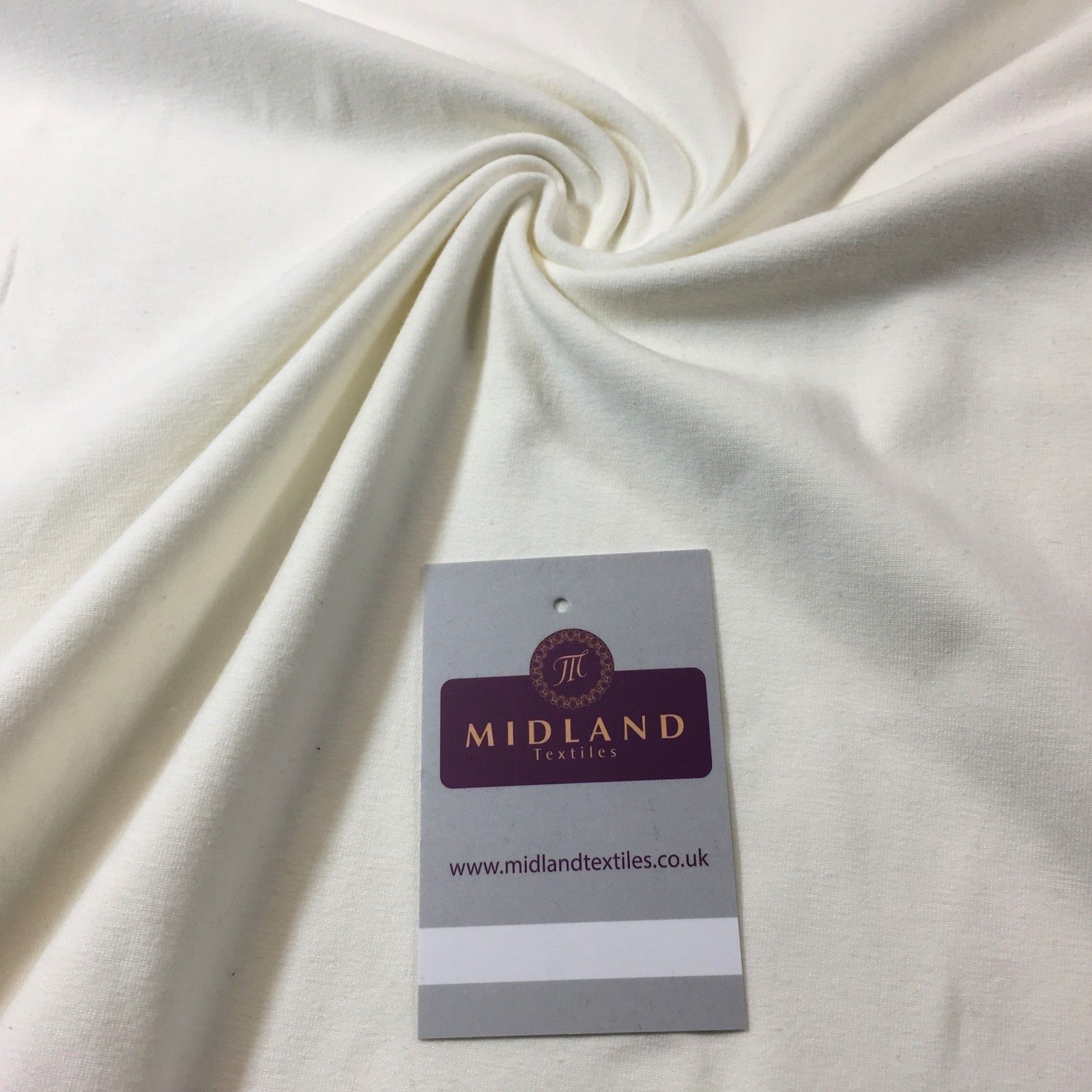 Cream Cotton Jersey ideal for t-shirting fabric 58' M720-22 Mtex - Midland Textiles & Fabric
