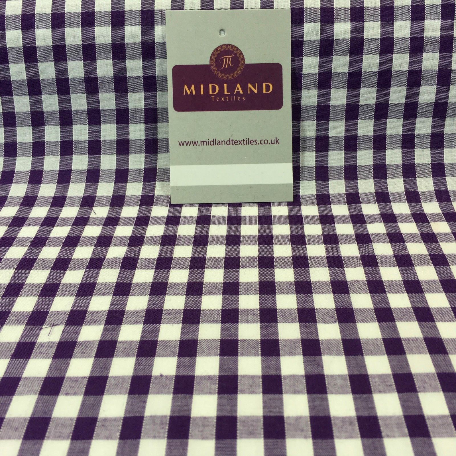 Timeless 1/4 Inch Gingham Fabric Material for Clothing, Aprons, Tablecloths, School Decorations - 44' Wide - M30