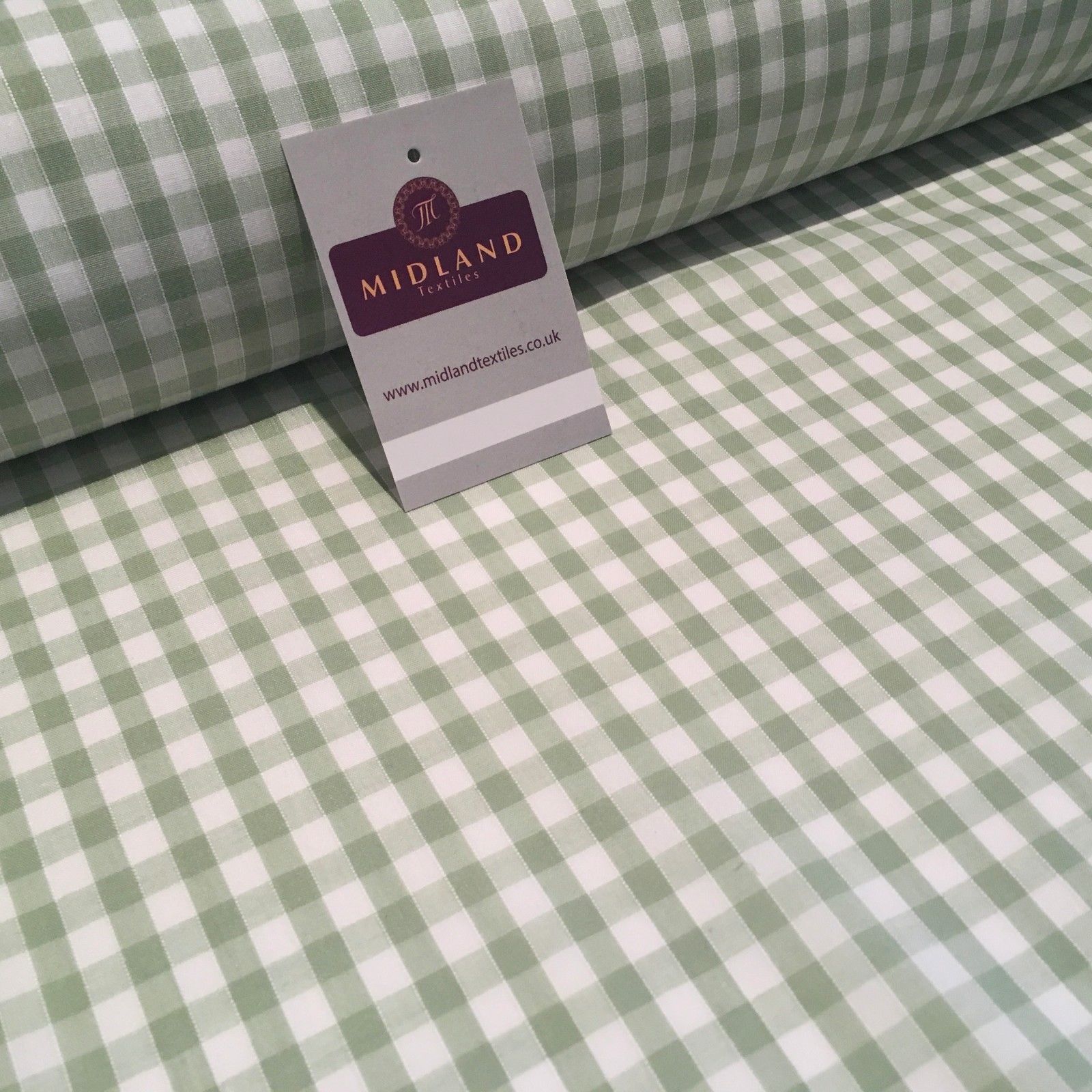 Timeless 1/4 Inch Gingham Fabric Material for Clothing, Aprons, Tablecloths, School Decorations - 44' Wide - M30