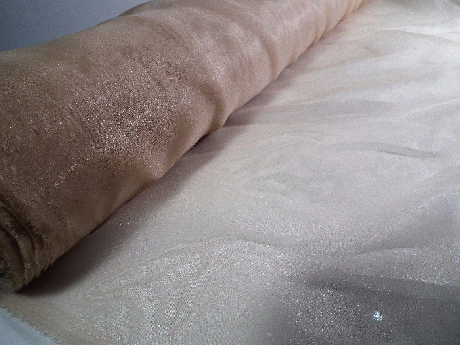 Organza Sheer Fabric Wedding Chair Sash Bows Table Runner 58' M114 Mtex