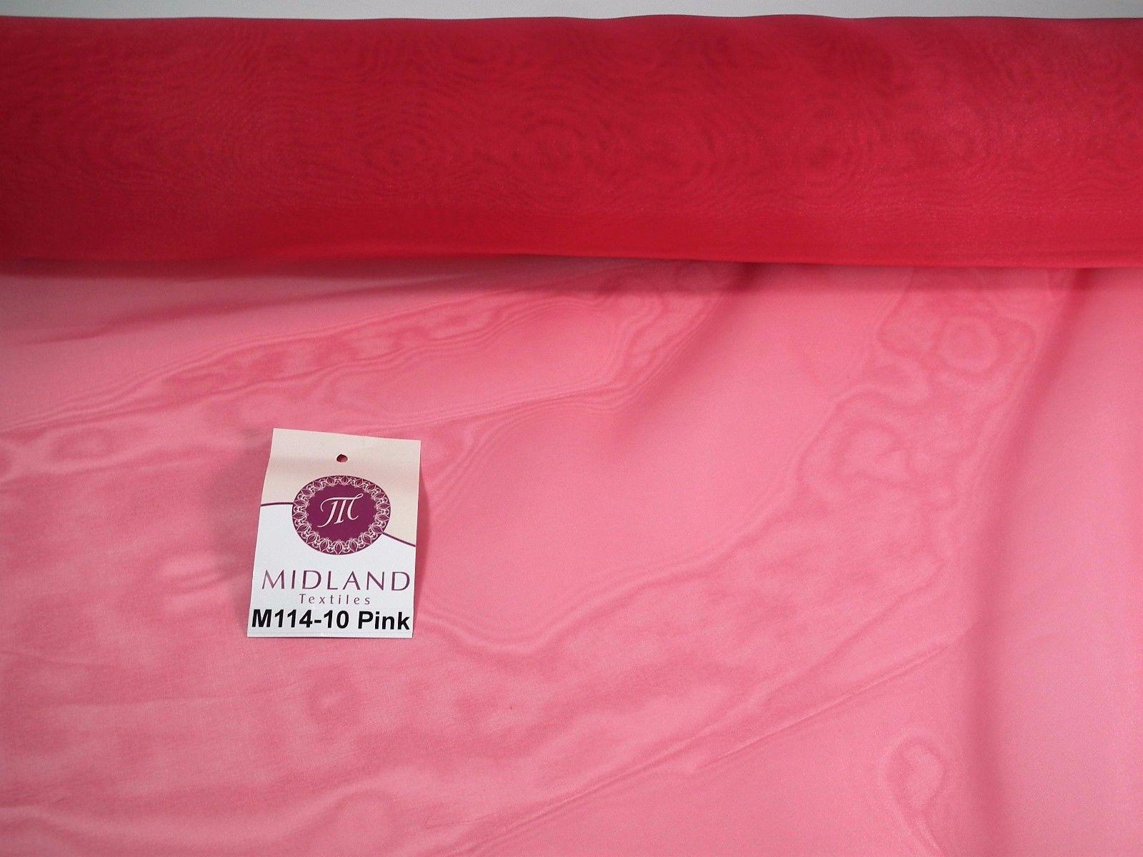 Organza Sheer Fabric Wedding Chair Sash Bows Table Runner 58' M114 Mtex