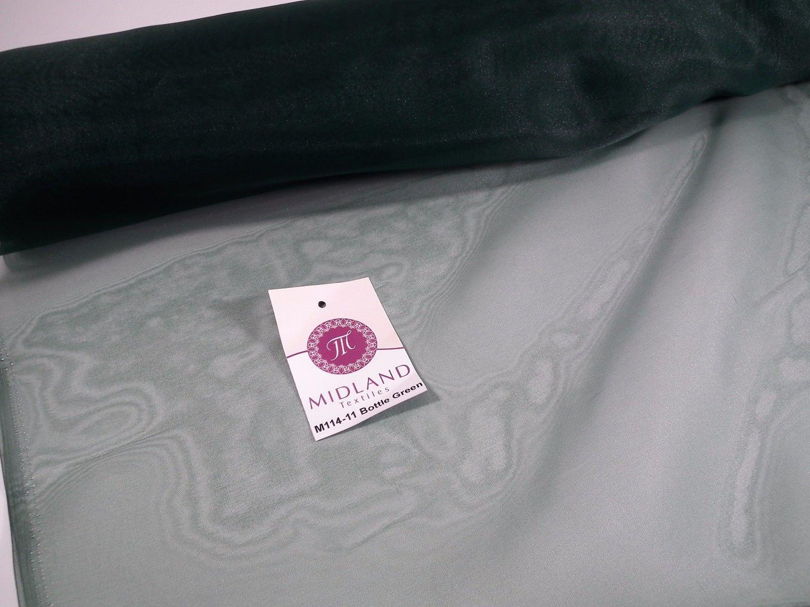 Organza Sheer Fabric Wedding Chair Sash Bows Table Runner 58' M114 Mtex