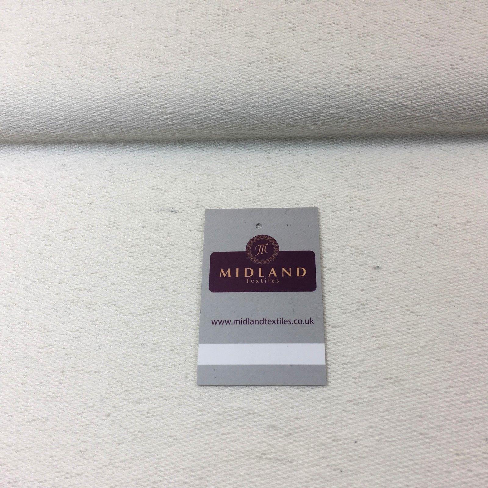 Ivory Textured Crimplene Dress Fabric 58' M720-52 Mtex