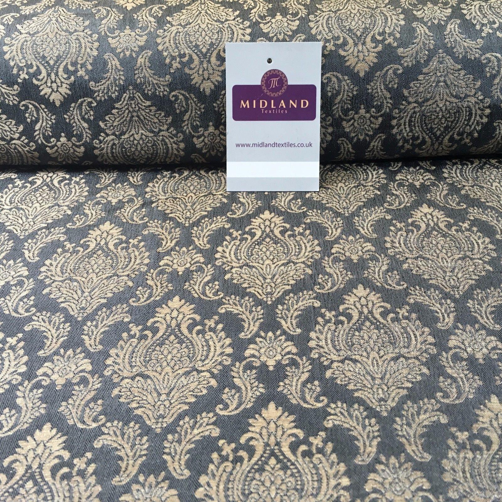 Ornate Ornamental Indian Pure Silk Banarsi waistcoat fabric 44' M790 Mtex