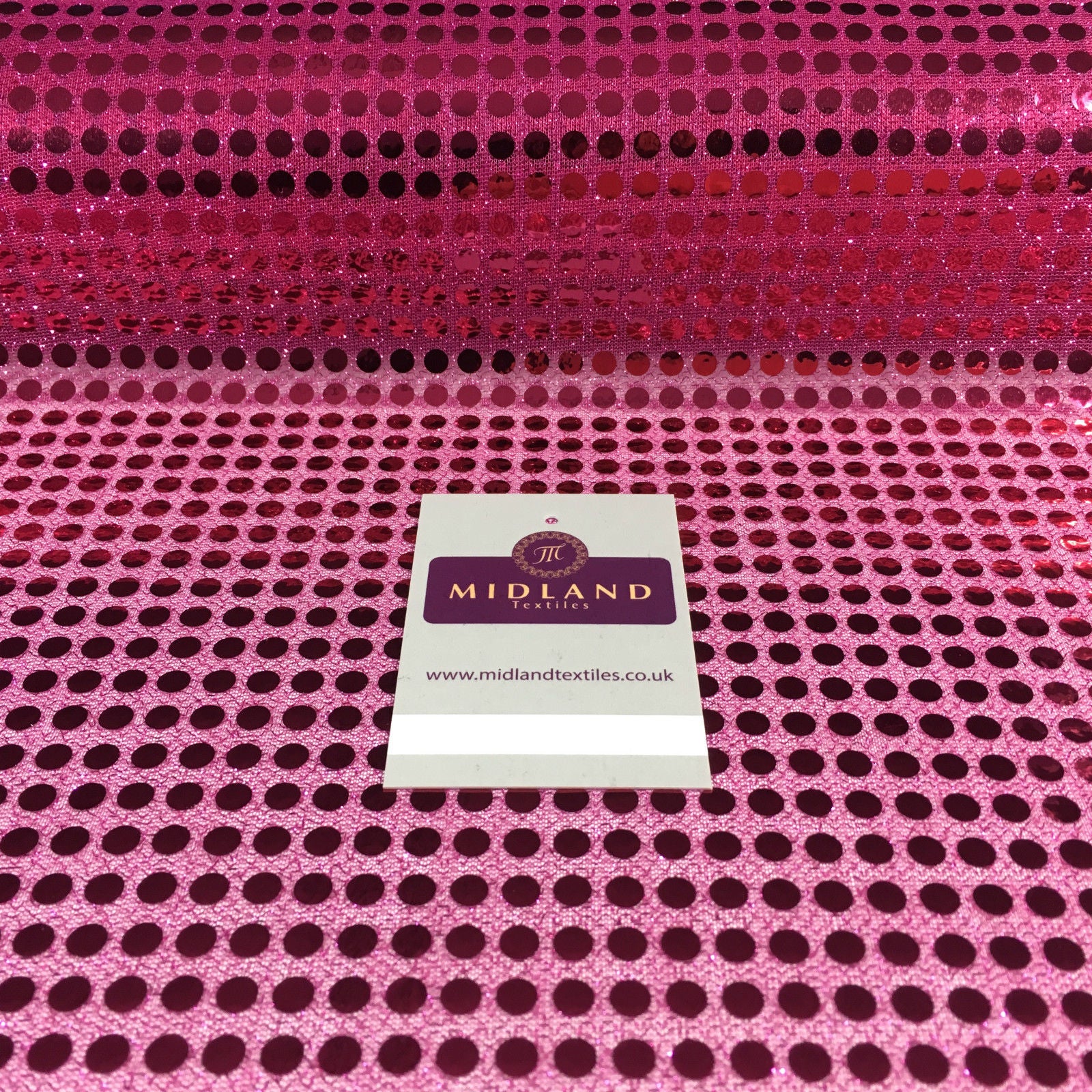 6mm Sequin fabric shiny sparkly material fancy dress costume Per Metre M63 Mtex