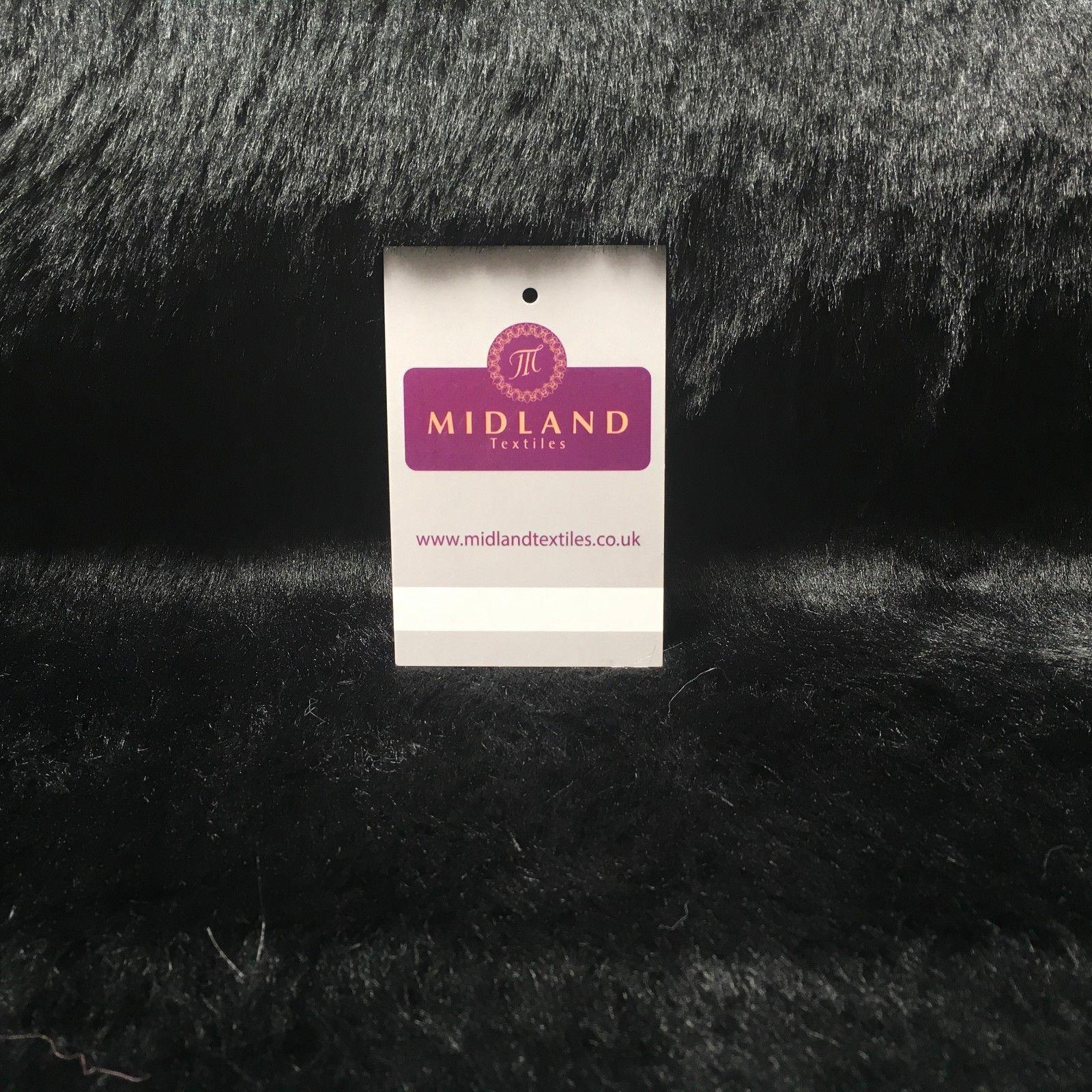 Luxury Animal & Plain Faux Fur 25mm soft Pile ideal for throws 58' Wide MT933