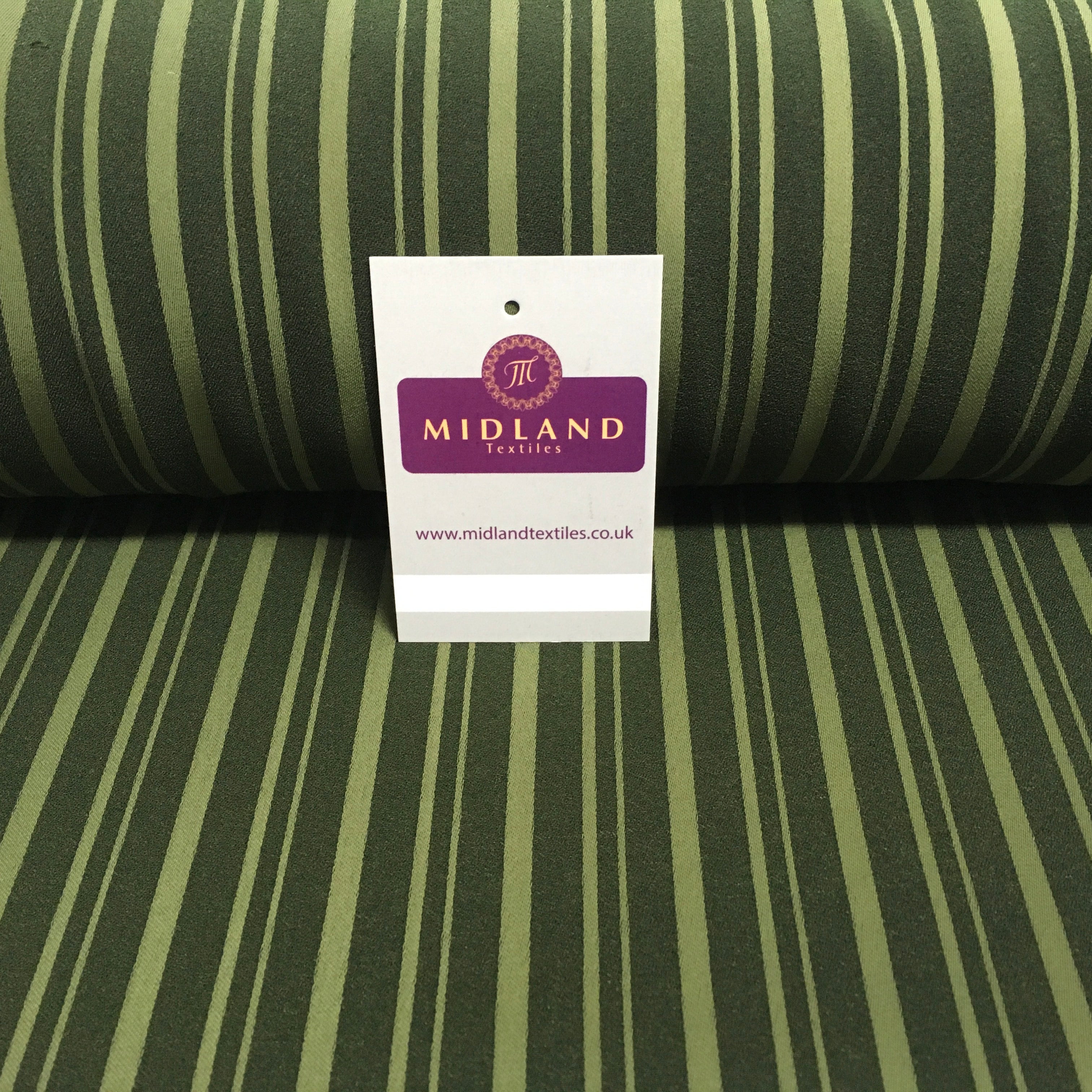 Striped Plain Heavy Georgette Fabric For Suiting & Abaya  58' M18