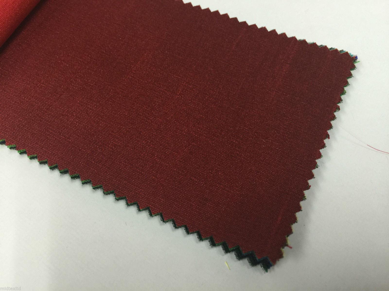 Faux Dupion Raw Silk Fabric - 100% Polyester Plain M410