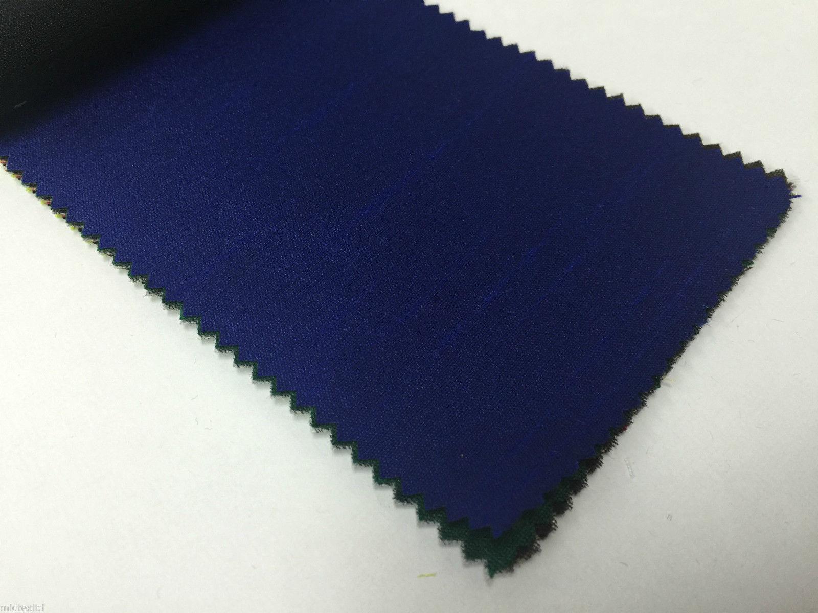 Faux Dupion Raw Silk Fabric - 100% Polyester Plain M410