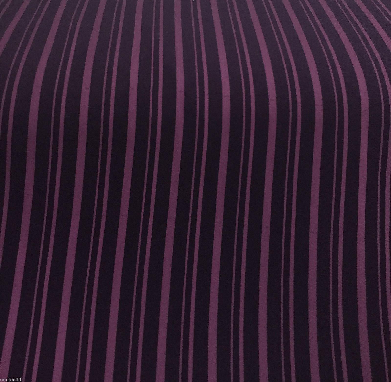 Striped Plain Heavy Georgette Fabric For Suiting & Abaya  58' M18