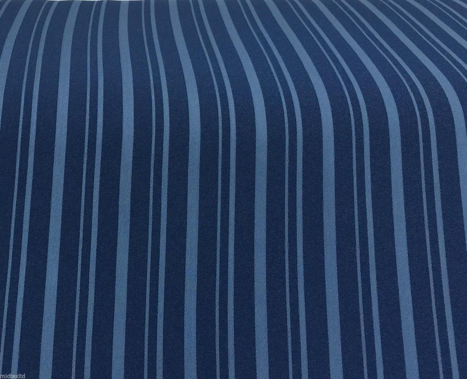 Striped Plain Heavy Georgette Fabric For Suiting & Abaya  58" M18