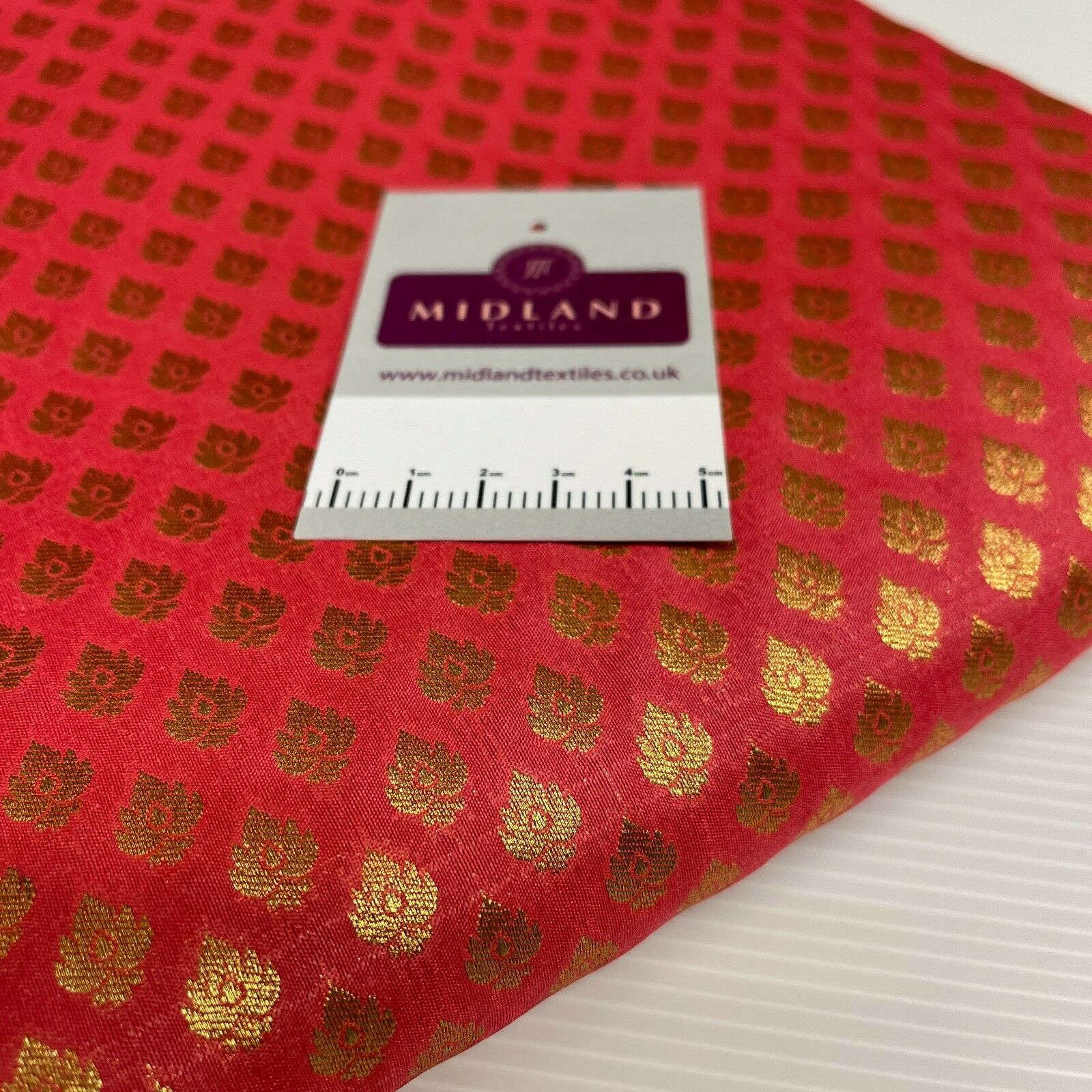 Indian Handloom brocade wedding fabric M1536 Mtex