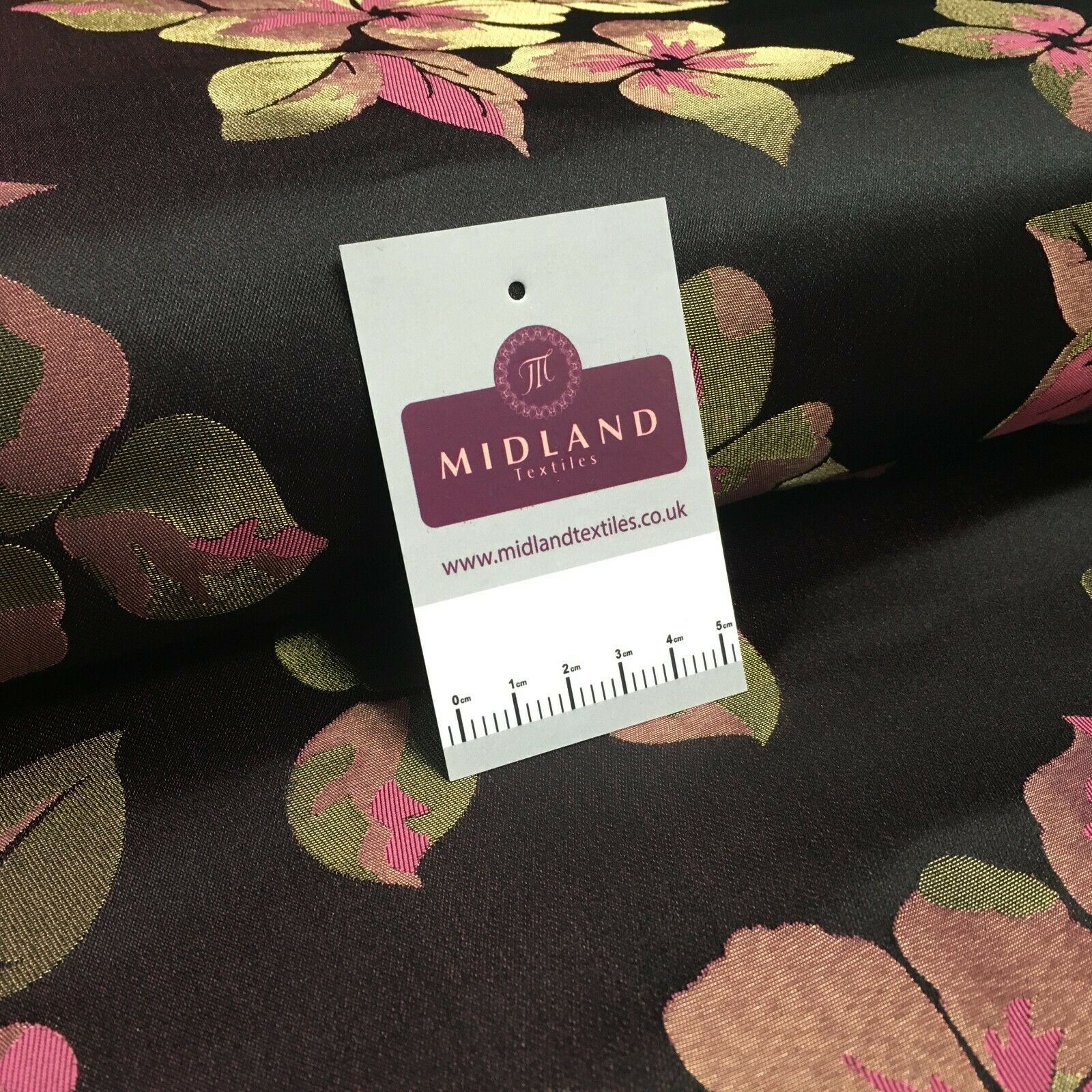 Indian floral Brocade wedding waistcoat fabric M1507 Mtex