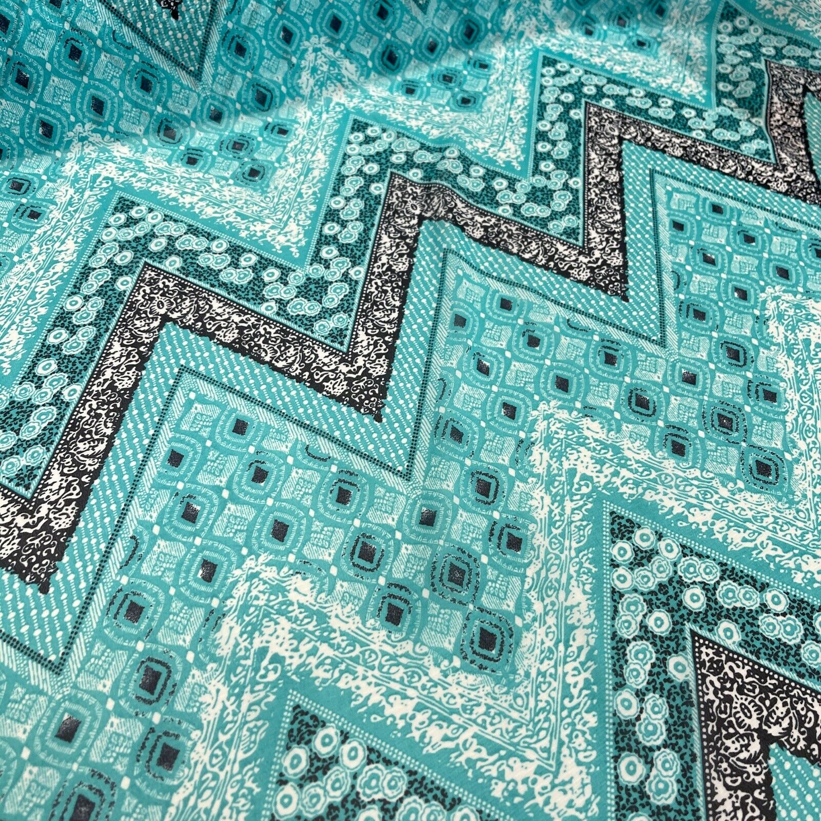 Mixed Designs Floral ornamental Chiffon Georgette Dress scarf Fabric M1556 Mtex