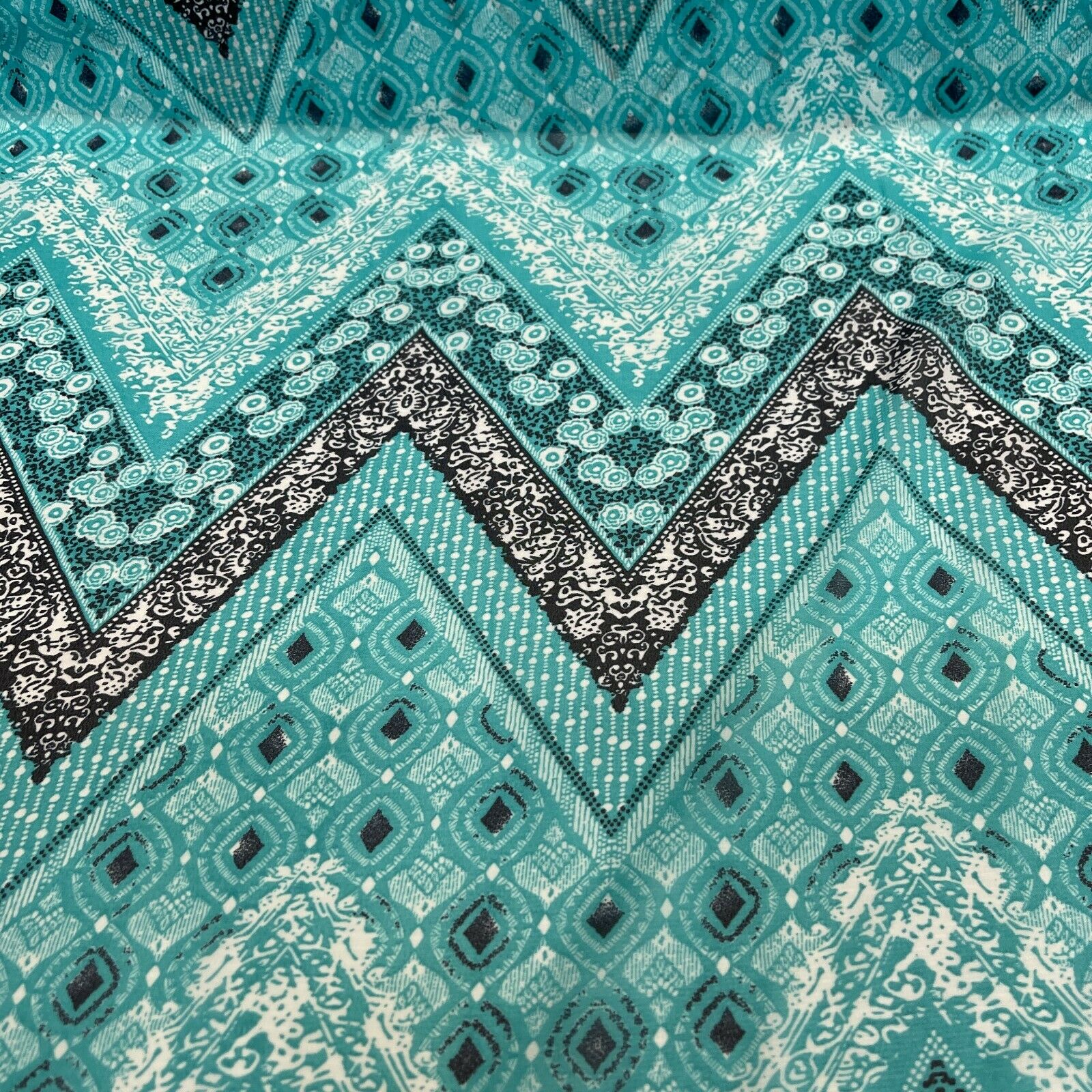 Mixed Designs Floral ornamental Chiffon Georgette Dress scarf Fabric M1556 Mtex