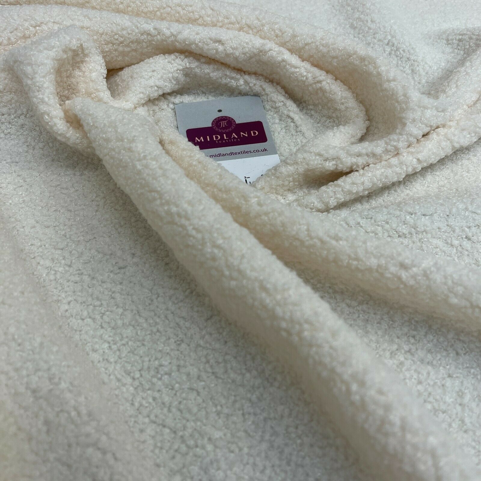 Cuddle Soft Sherpa fleece faux lambswool look clothing craft Fabric M1561 Mtex