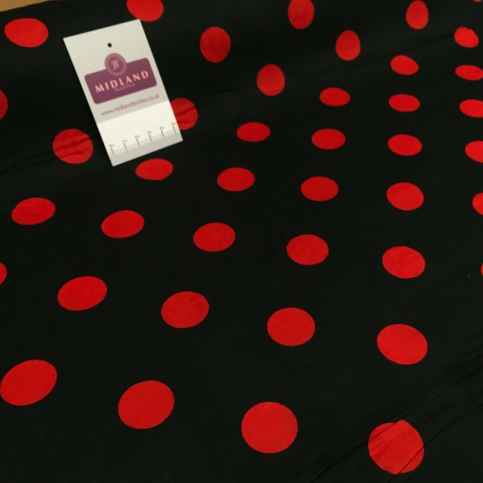 Polka Dot Spot Silky Soft 100% Cotton Lawn craft Fabric M1557 Mtex 110cm Wide