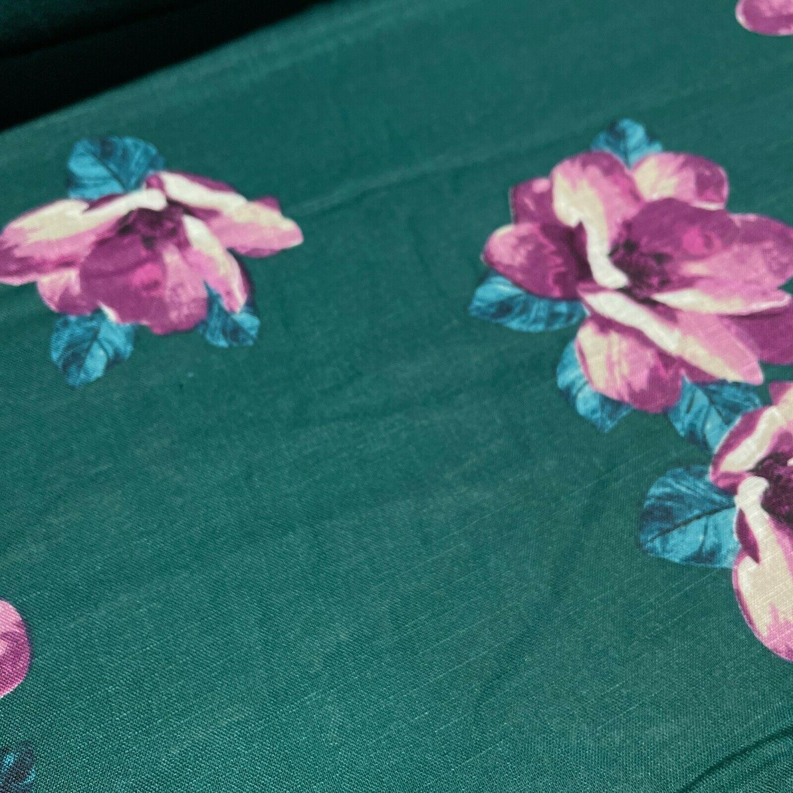 Floral Linen Rayon Dress Fabric M1573 Mtex