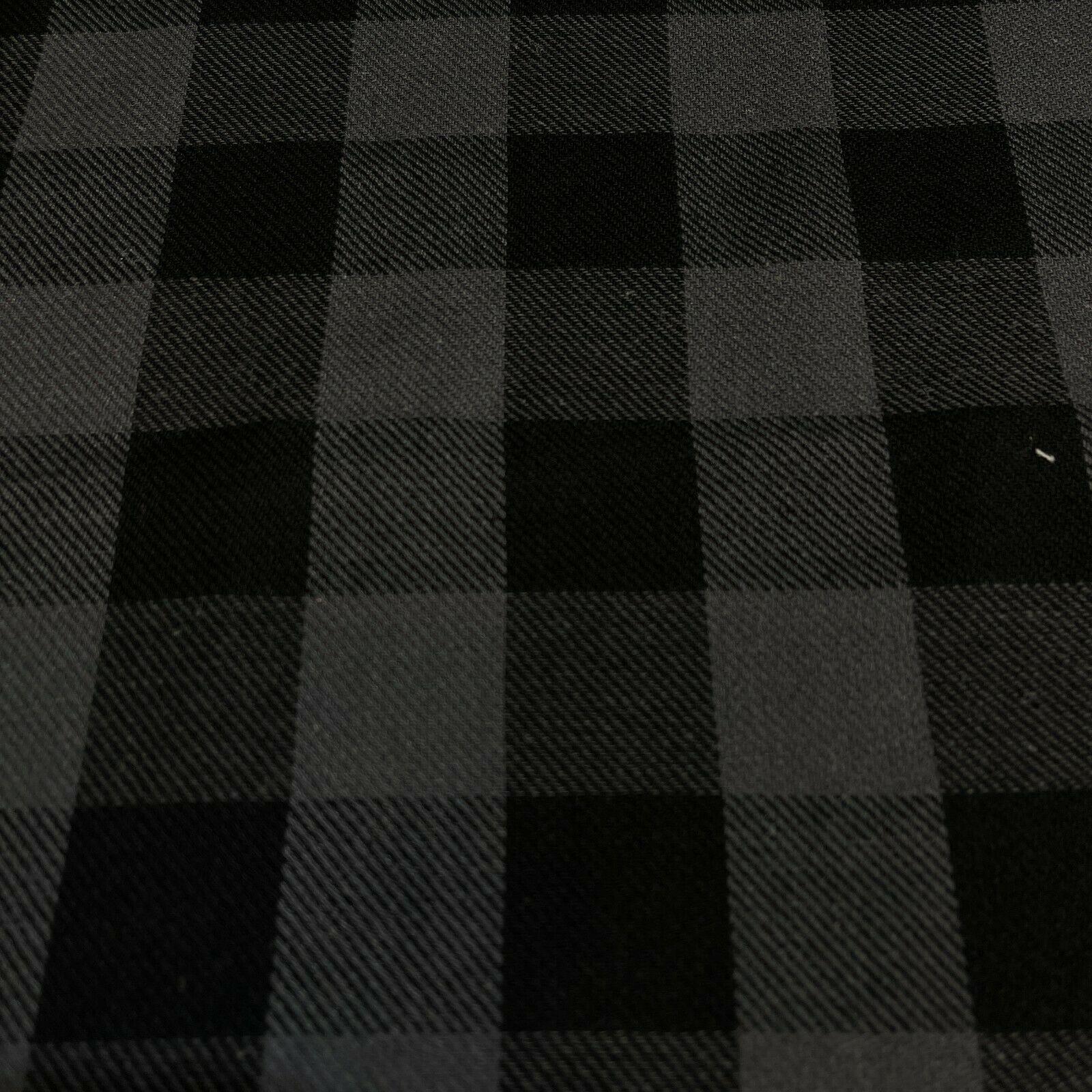 Soft Brushed Tartan Check Plaid Winceyette printed Fabric 55 inches wide MA1580
