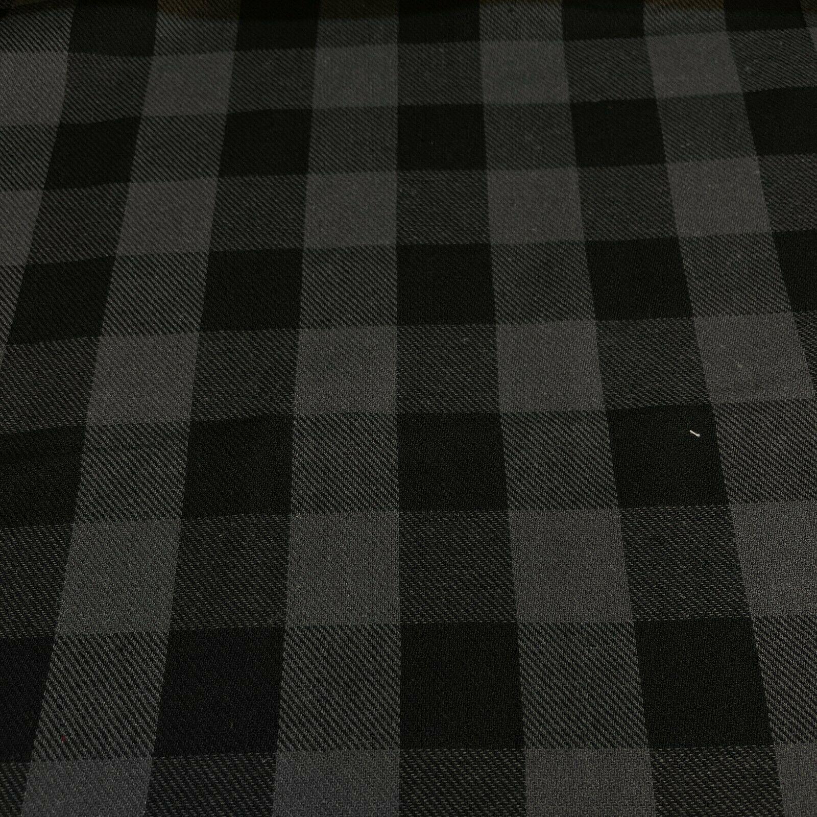 Soft Brushed Tartan Check Plaid Winceyette printed Fabric 55 inches wide MA1580