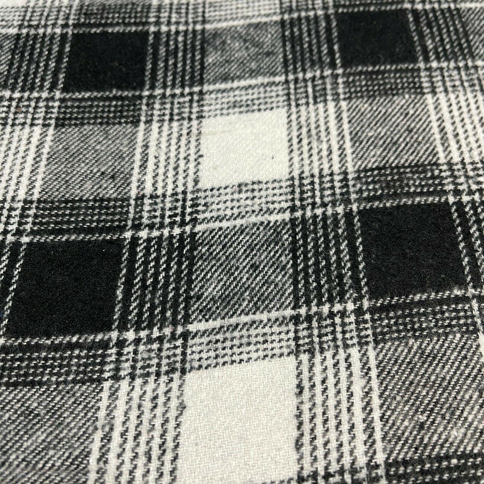 Soft Brushed Tartan Check Plaid Winceyette printed Fabric 55 inches wide MA1580