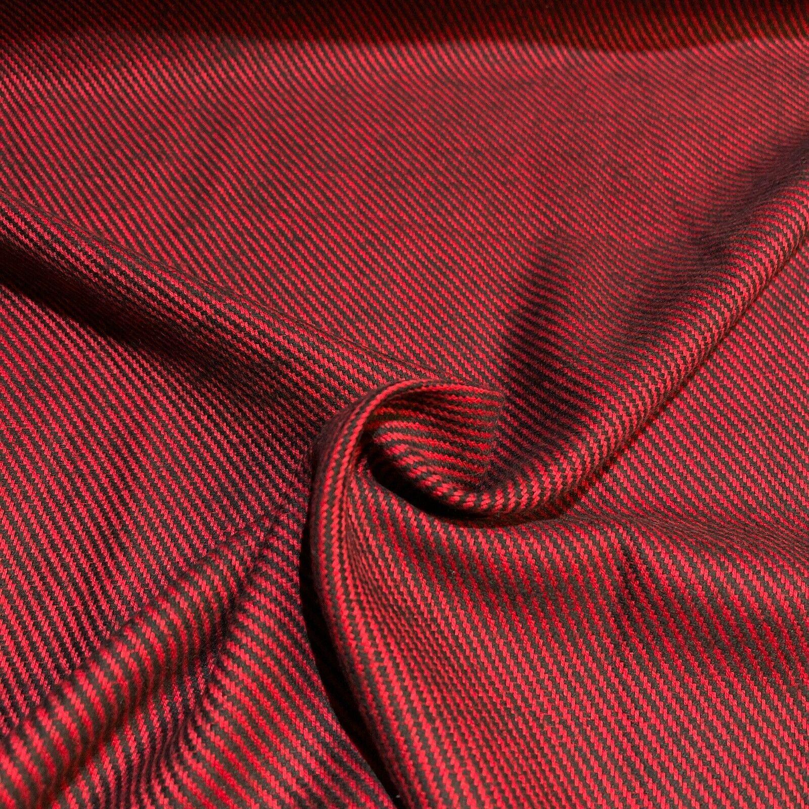 Soft Brushed Tartan Check Plaid Winceyette printed Fabric 55 inches wide MA1580