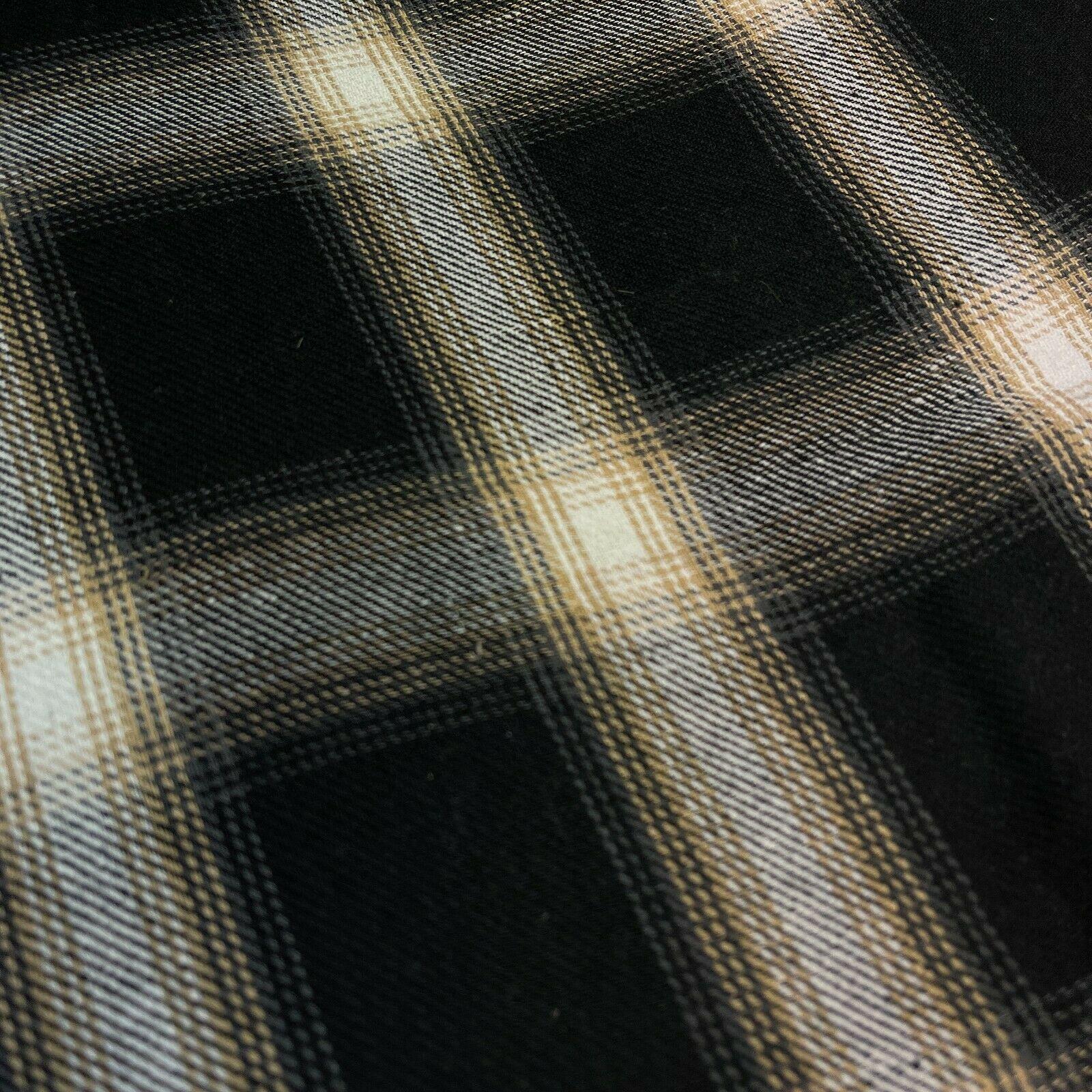 Soft Brushed Tartan Check Plaid Winceyette printed Fabric 55 inches wide MA1580