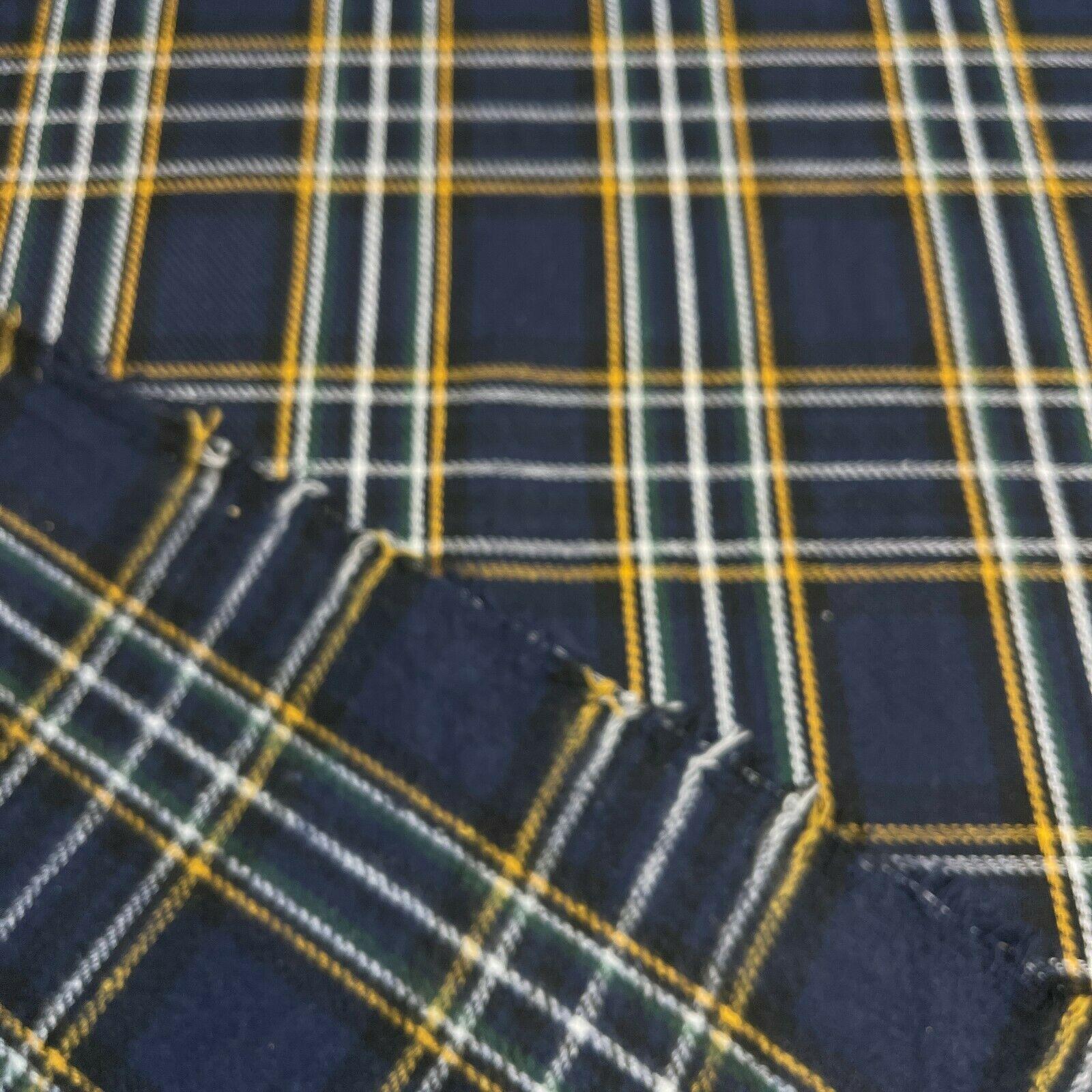 Soft Brushed Tartan Check Plaid Winceyette printed Fabric 55 inches wide MA1580