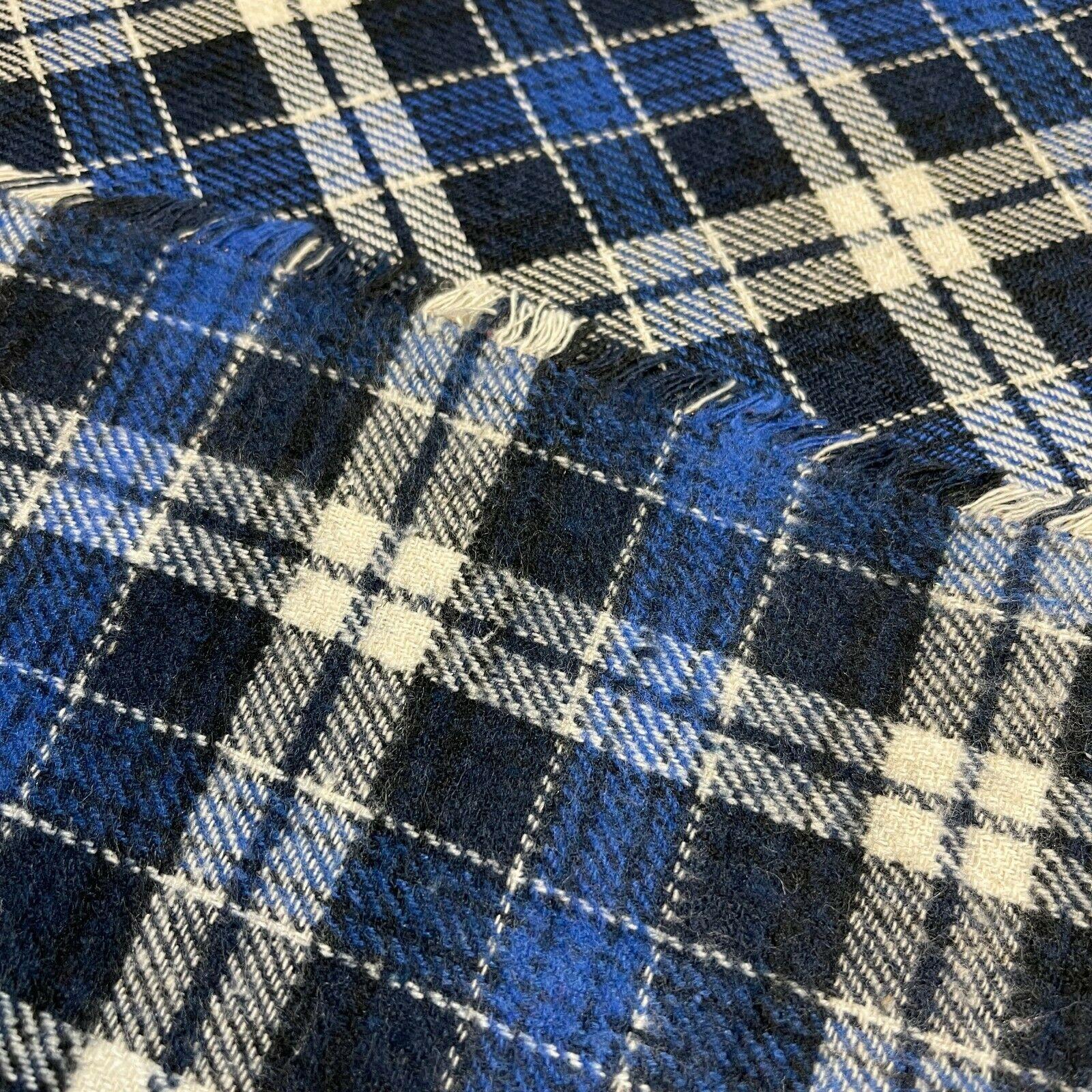 Soft Brushed Tartan Check Plaid Winceyette printed Fabric 55 inches wide MA1580