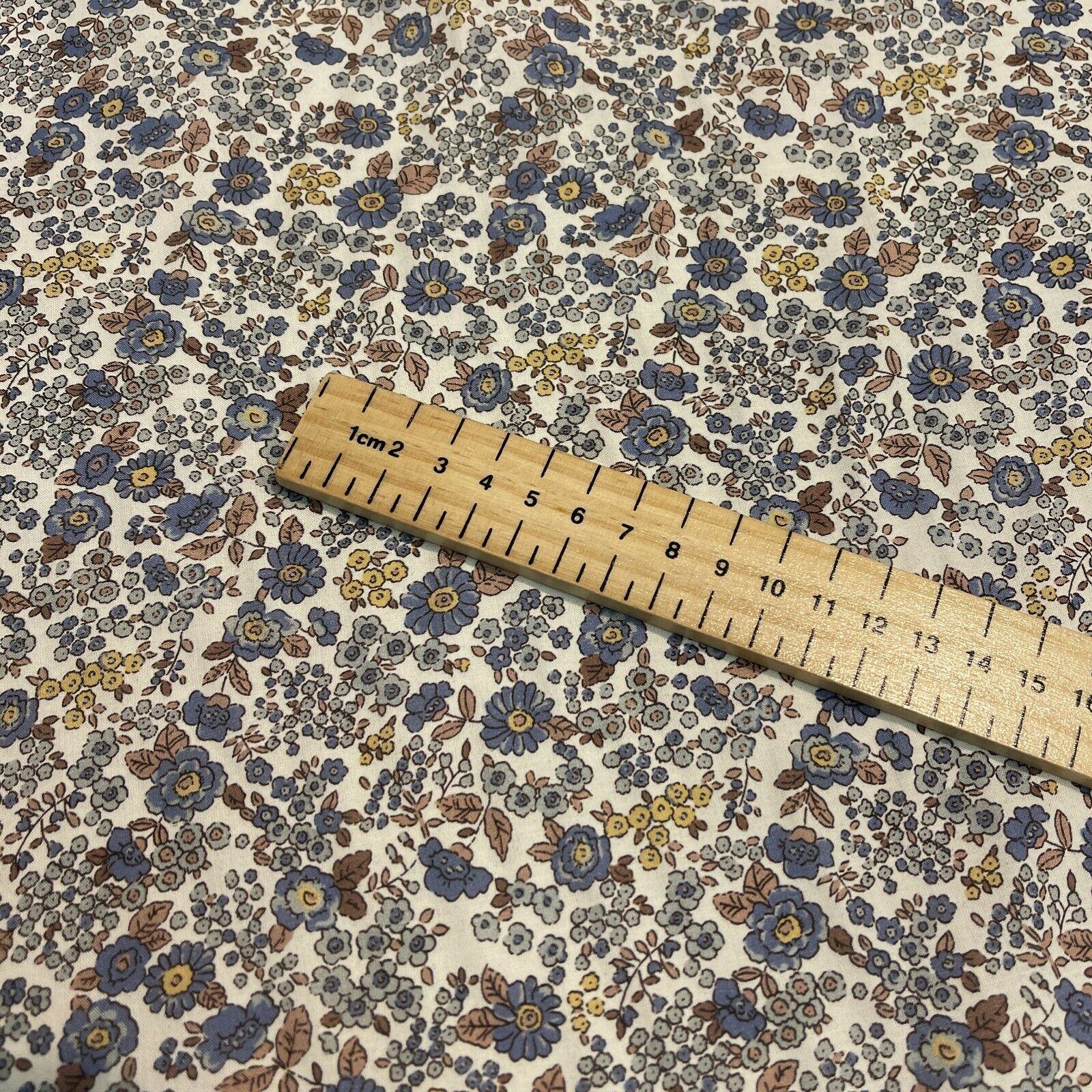 Korean Printed 100% Cotton Lawn Floral Abstract Dress Fabric M1576 Mtex