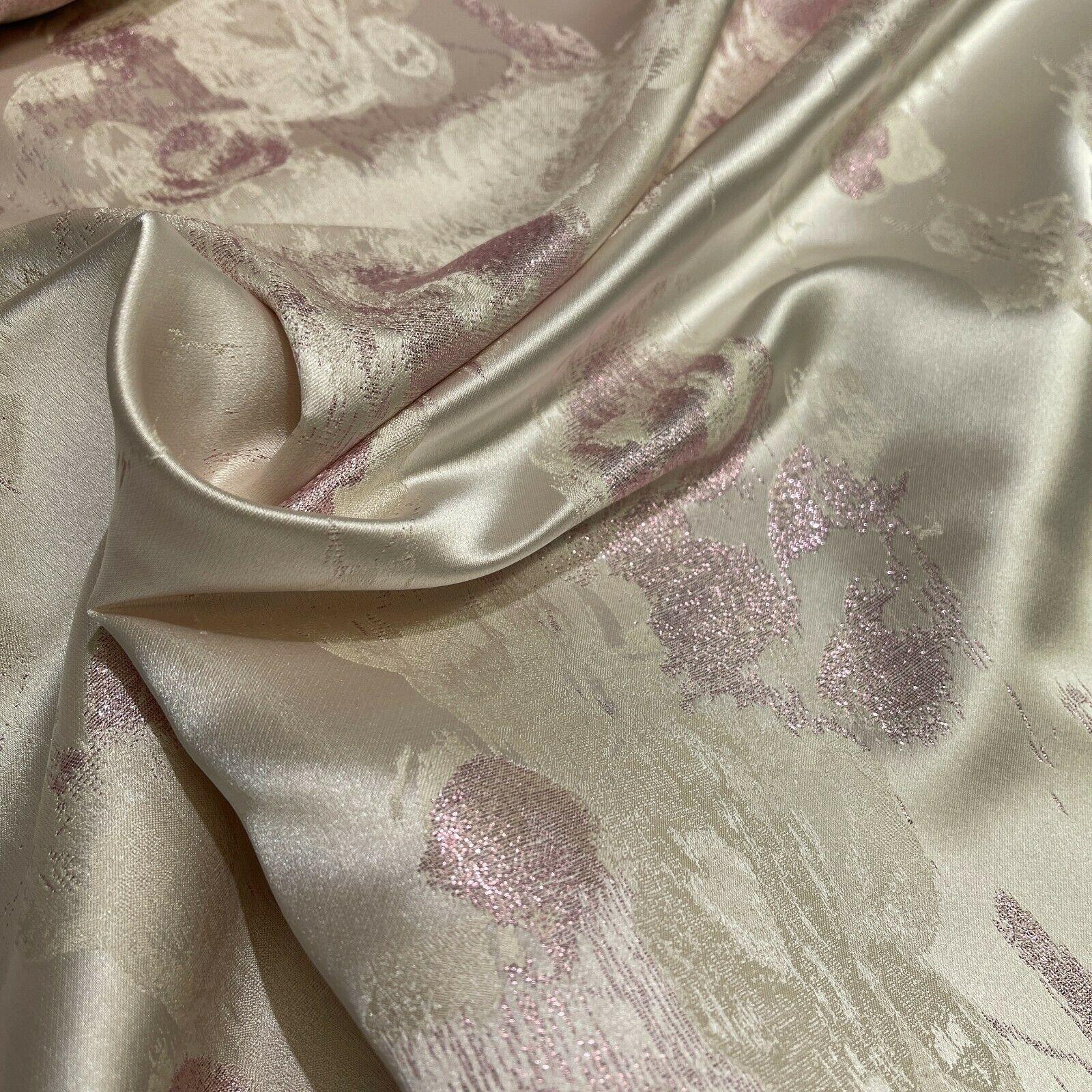 Floral Bridal Metallic Brocade wedding fabric M1583 Mtex