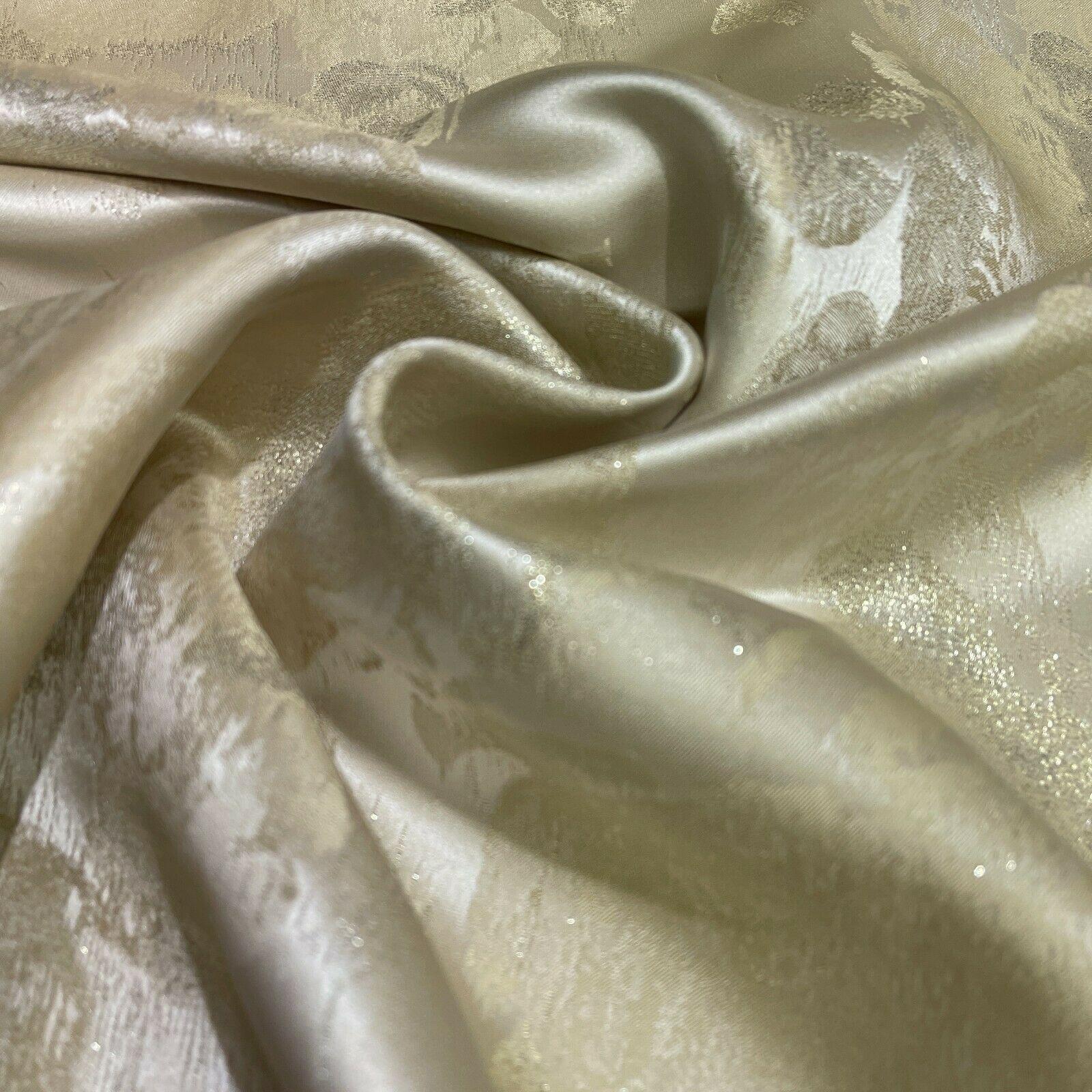 Floral Bridal Metallic Brocade wedding fabric M1583 Mtex