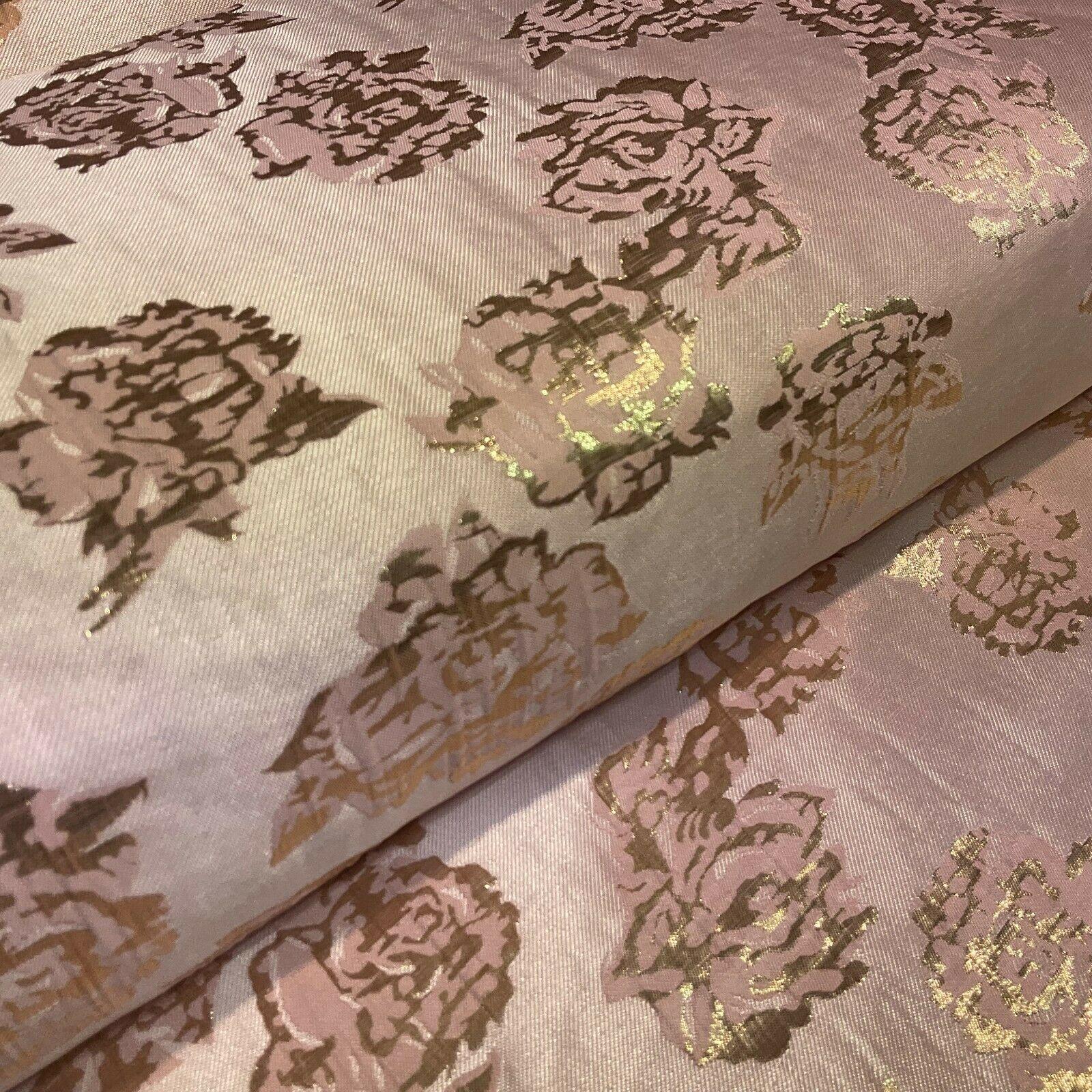 Floral bridal Brocade Banarsi Jacquard  wedding fabric 147cm M1597