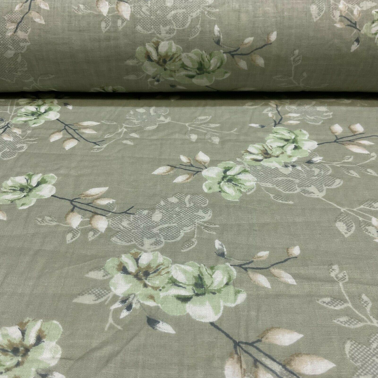 Cotton Lawn Voile Pastel Summer Floral Printed Dress fabric 111cm M1591