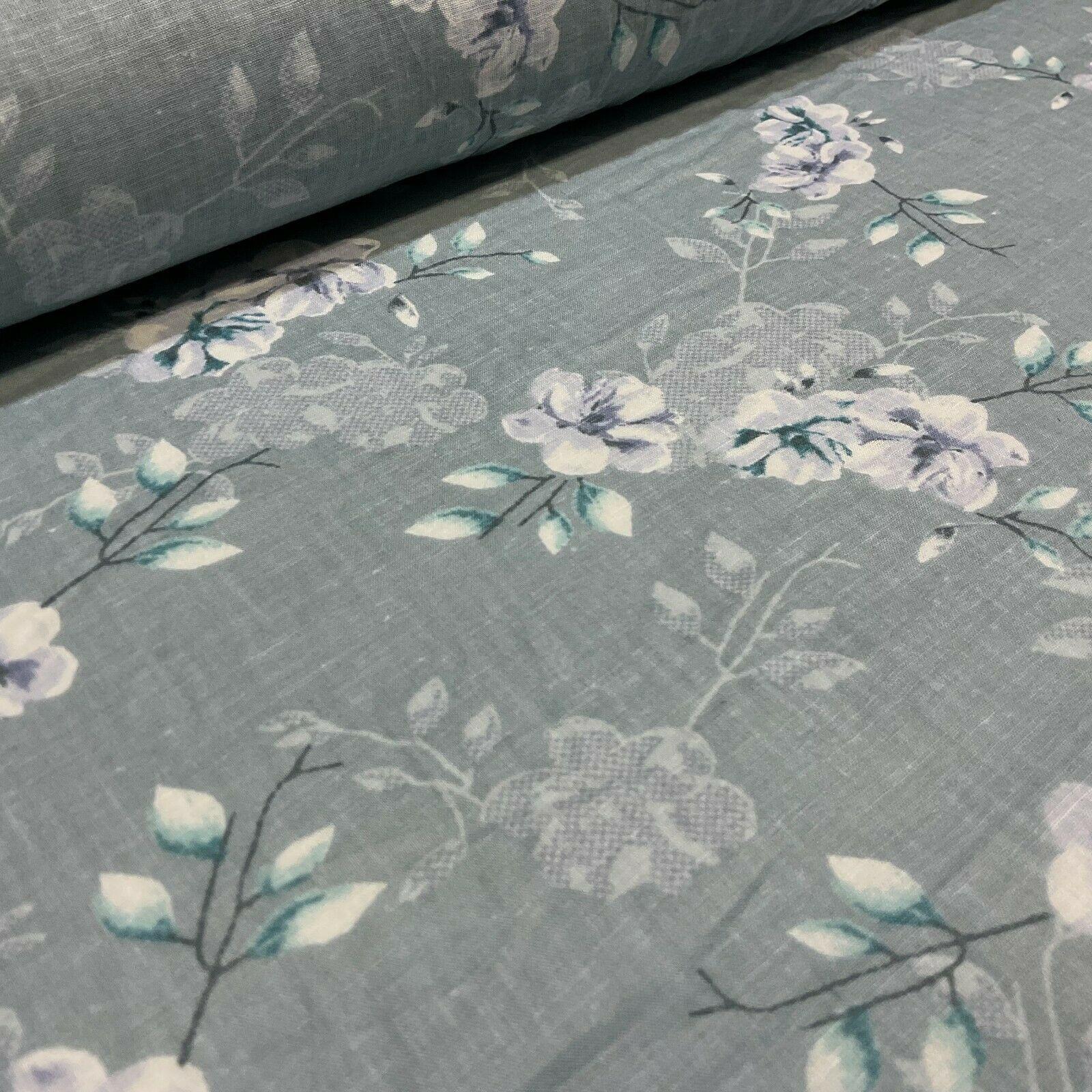 Cotton Lawn Voile Pastel Summer Floral Printed Dress fabric 111cm M1591