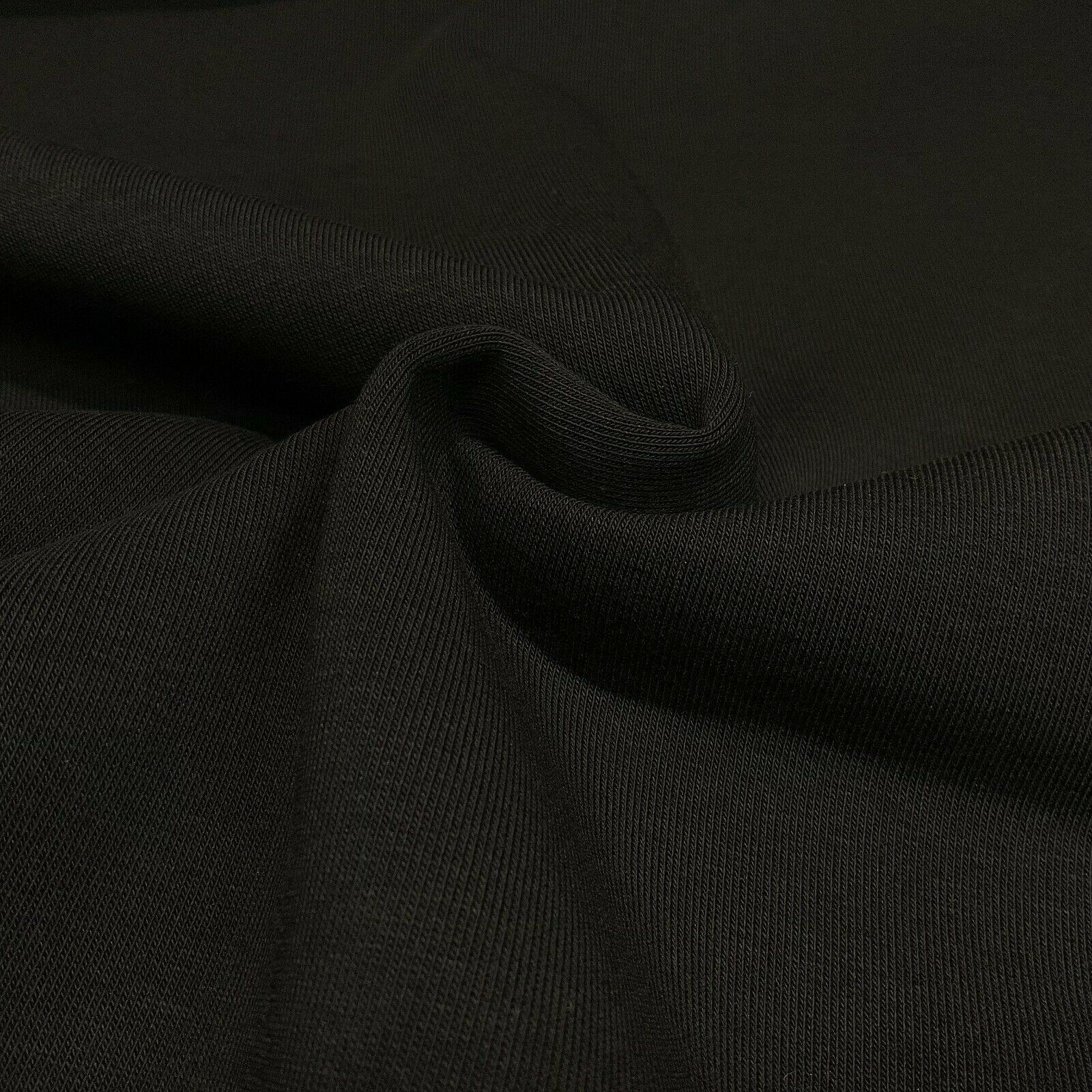 Plain Sweatshirt Fleece backed Fabric ideal for hoodies 158cm M1586
