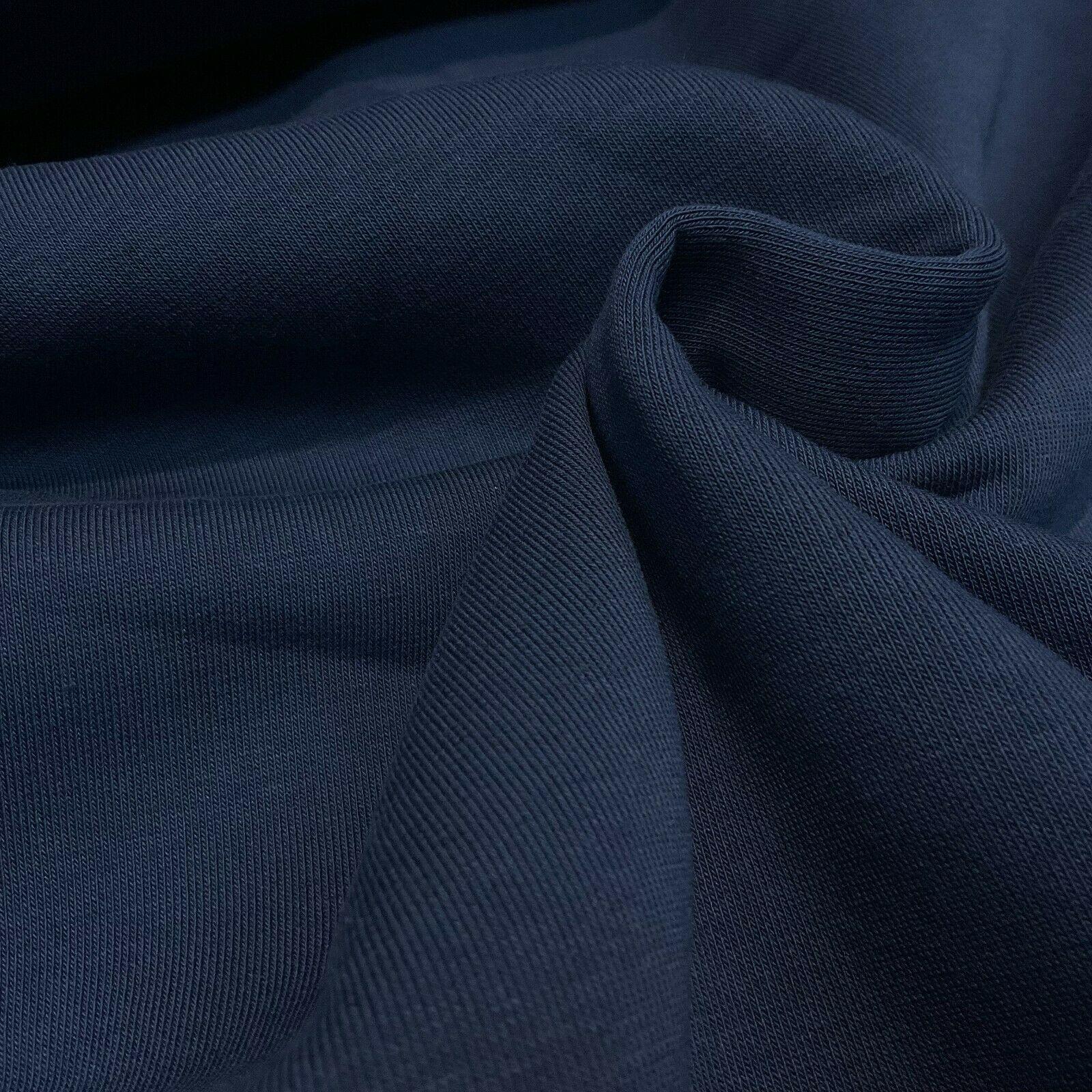 Plain Sweatshirt Fleece backed Fabric ideal for hoodies 158cm M1586