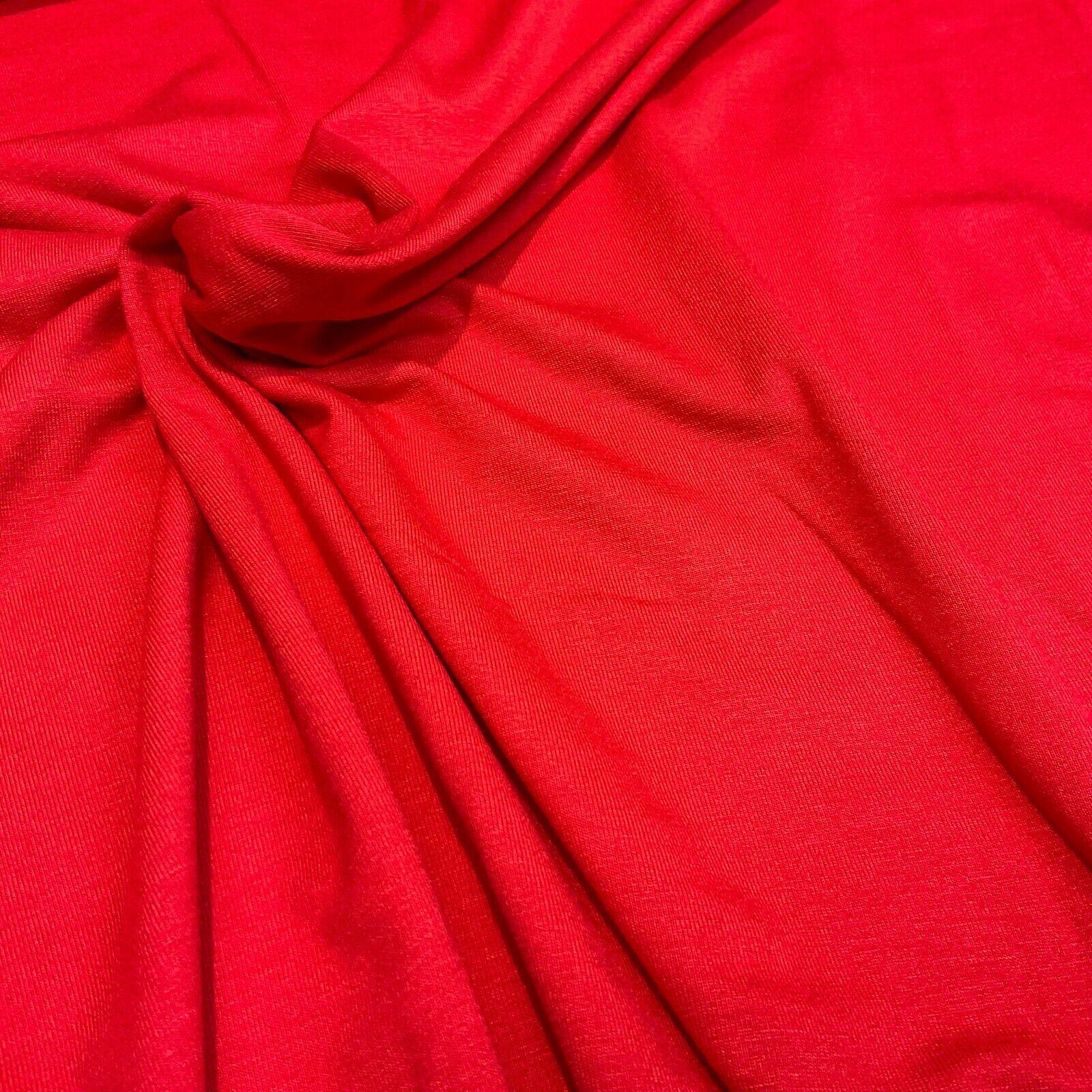 Plain Stretch Jersey Viscose ideal for tops t-shirts, dress fabric 58cm M1589
