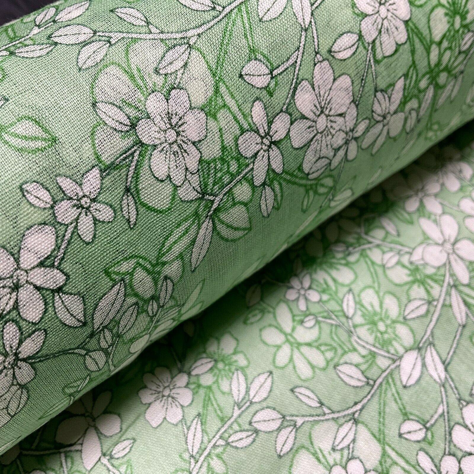 Cotton Voile Pastel Summer Floral Printed Dress fabric 111cm M1594