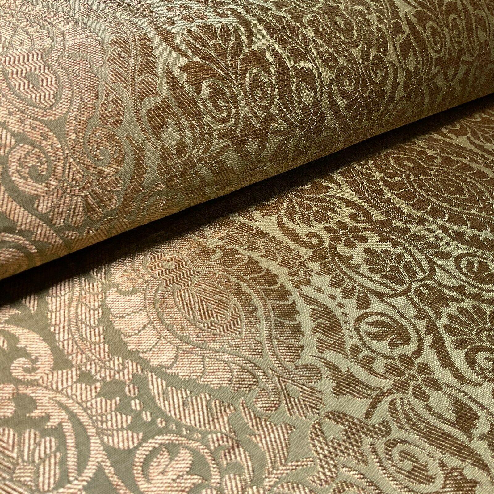 Ornamental Damask Brocade Wedding Banarsi Fabric 147 cm wide  M1567