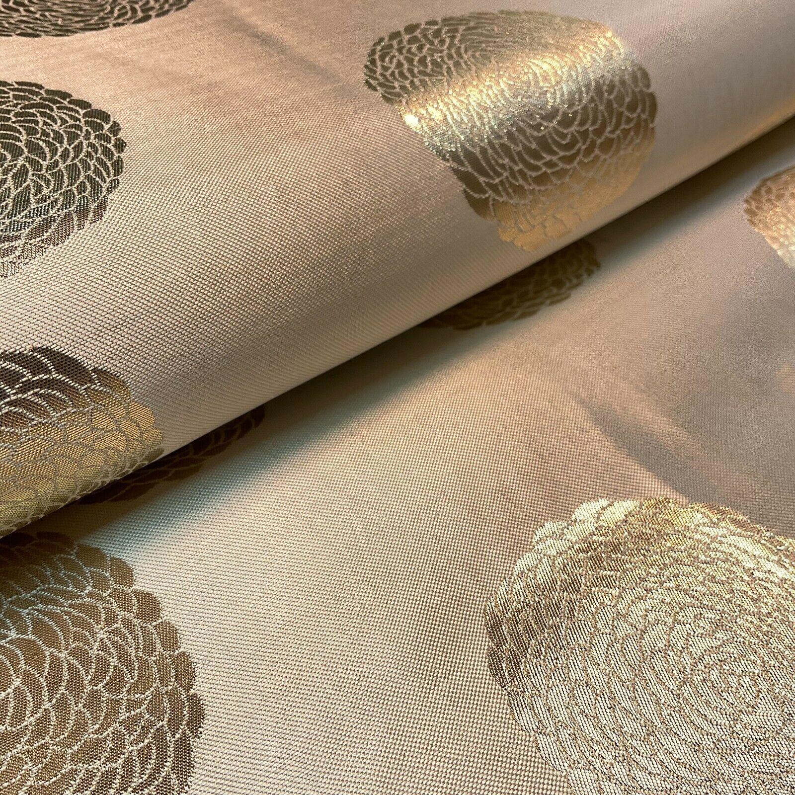 Circle Brocade Wedding Banarsi ideal for Cushion Cover Fabric 147 cm M1596