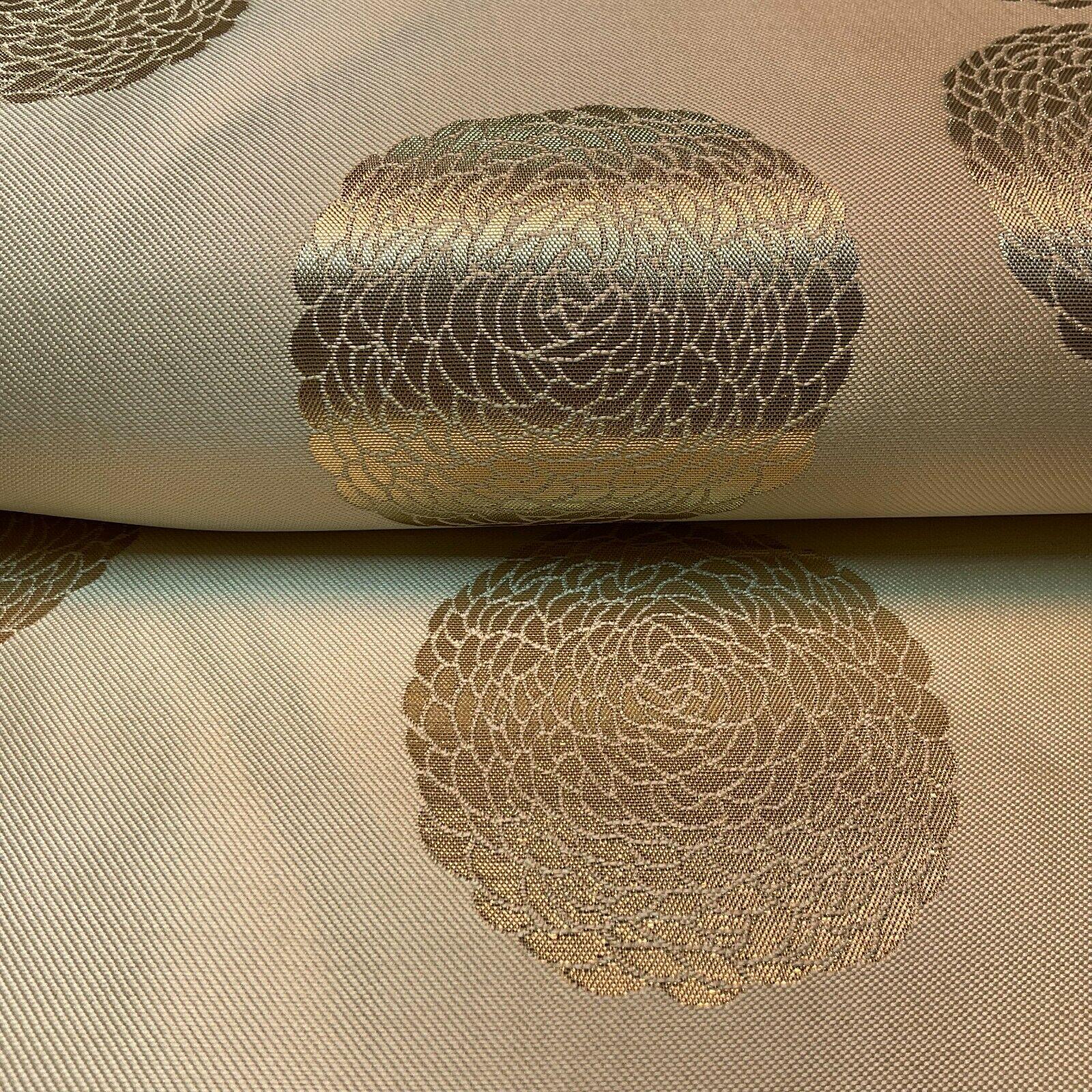 Circle Brocade Wedding Banarsi ideal for Cushion Cover Fabric 147 cm M1596